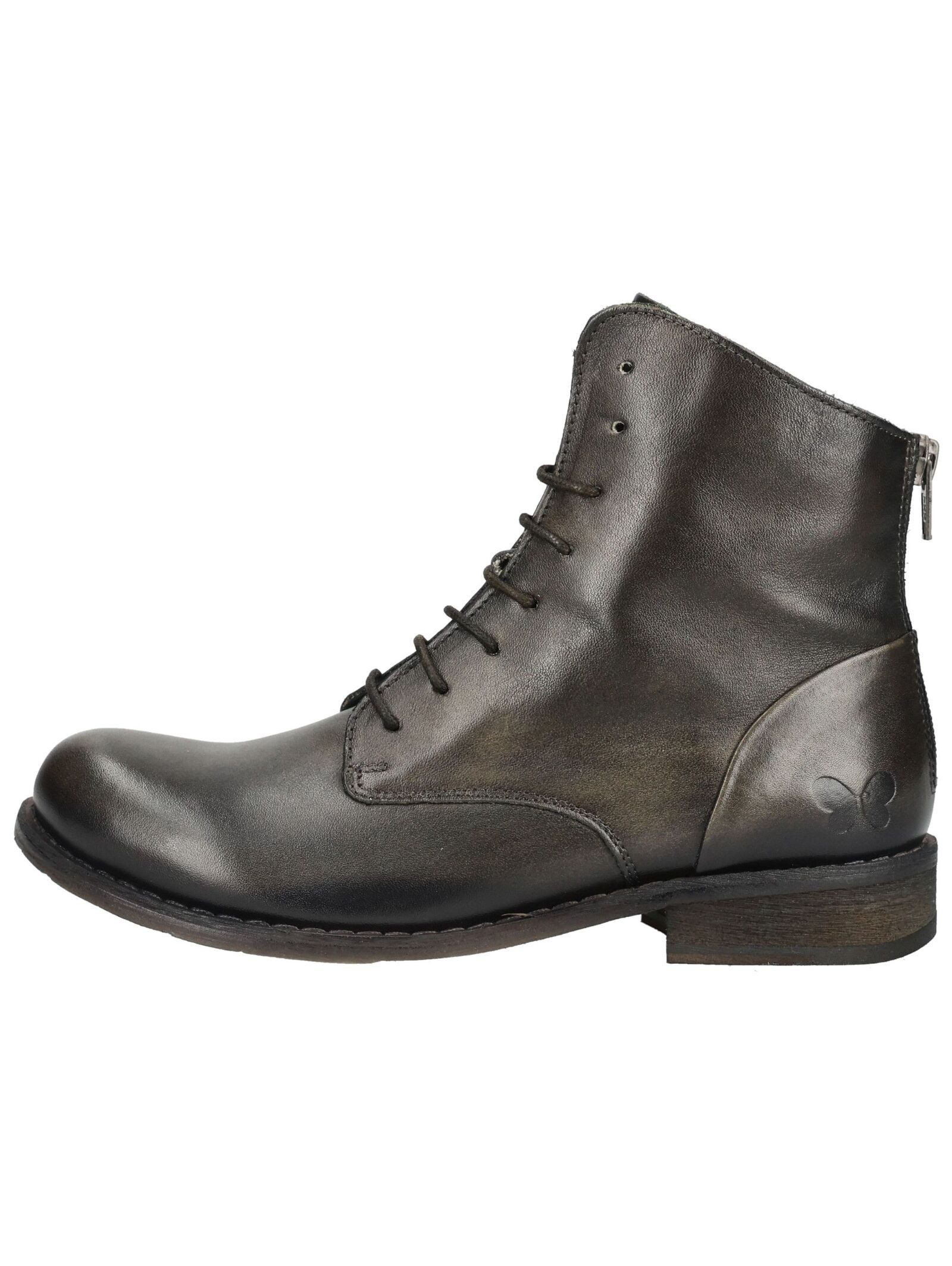 Felmini Stiefelette Leder . Schnürstiefelette