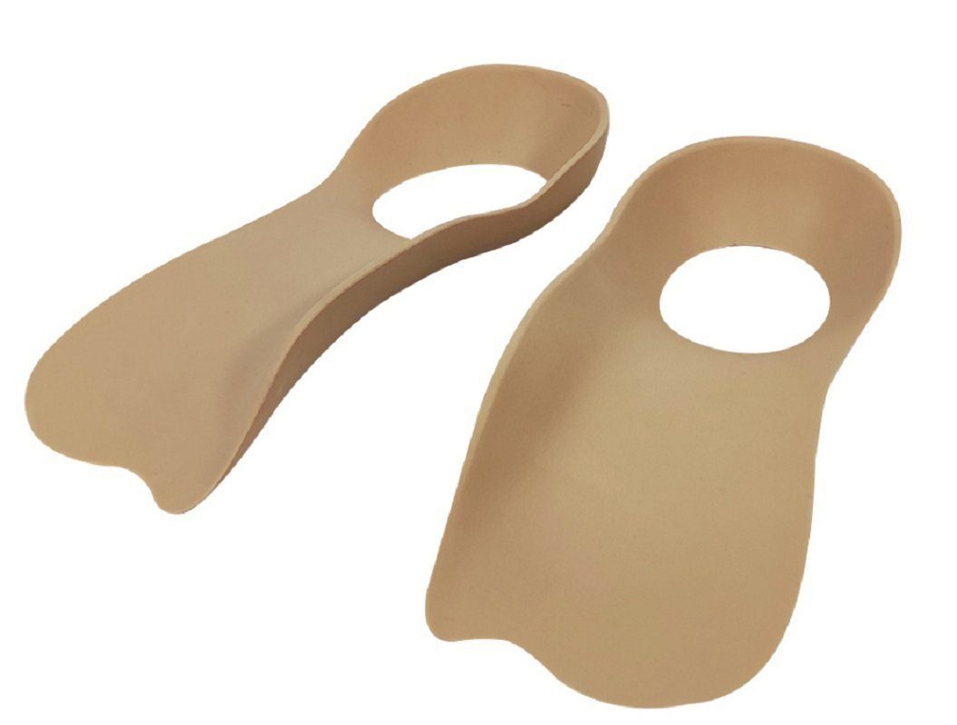 COOL-i ® Einlegesohlen Orthopädische Fersensporn-Einlegesohlen,1 Paar TPR-Dämpfungseinlagen, bei Plattfuß, Plantarfasziitis & Überpronation