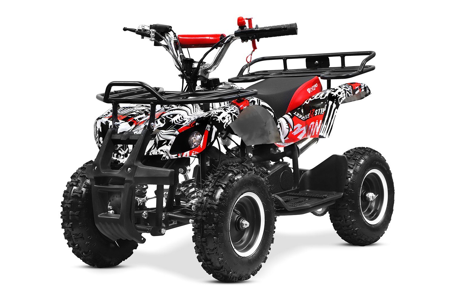 Rot Quad Torino Motors ccm 49cc ATV, 49,00 6" Quad Nitro Kinderquad mini Kinder Miniquad