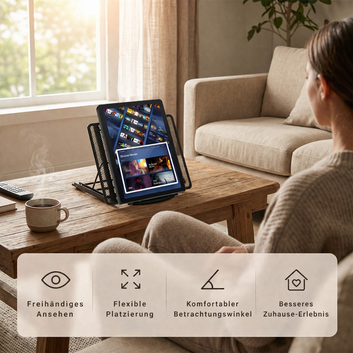 BUFO 10 Zoll, 128GB+1TB Erweiterbar, 1280x800 IPS HD, Wifi 6, Android 16 Tablet (10", 128 GB, Android 16, WiFi 6, GMS-Zertifizierung, Unterstützt Gesichtserkennung, Gemini AI)