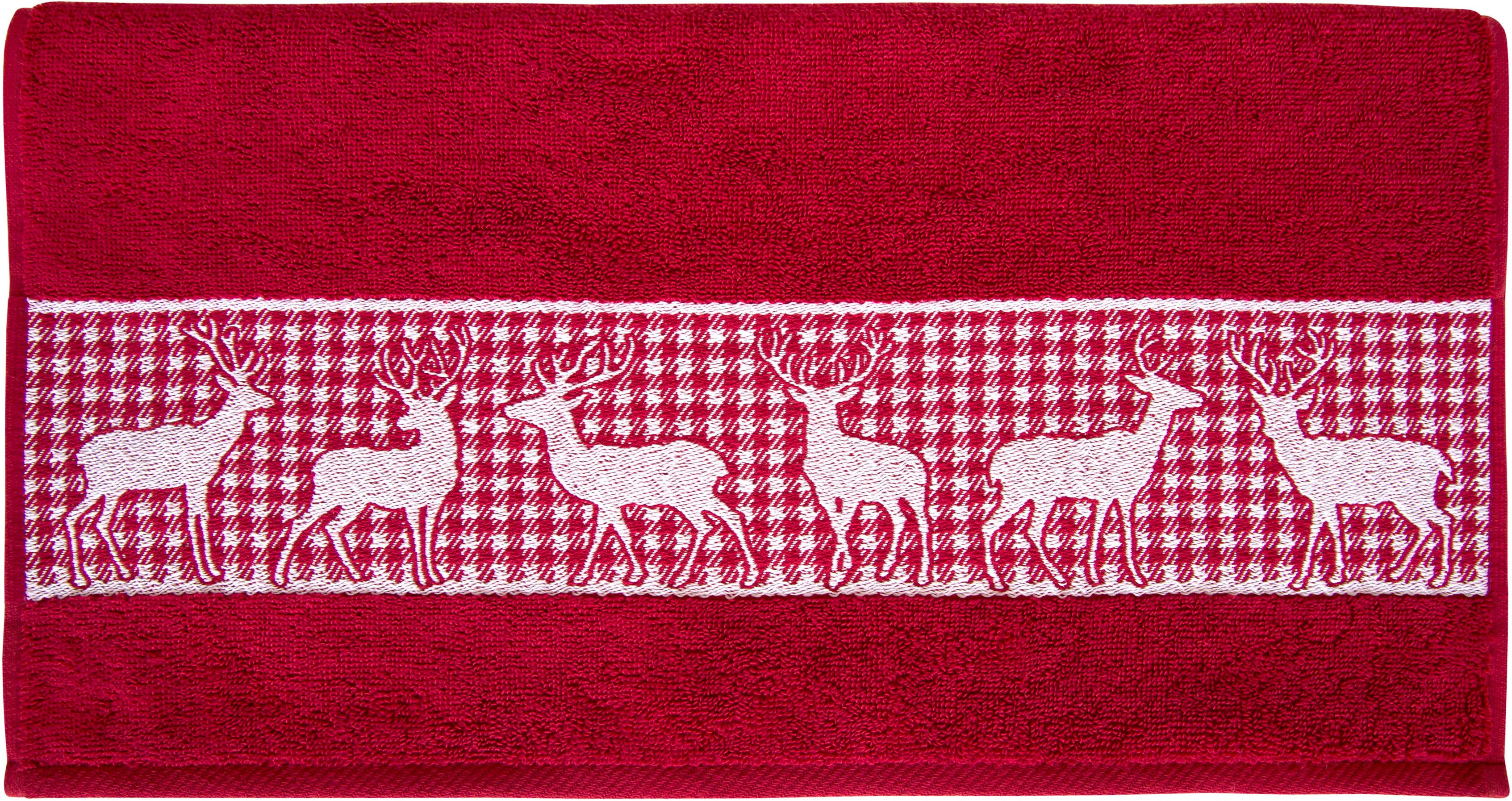 Dyckhoff Handtuch "Hirschparade" Made in Germany günstig online kaufen