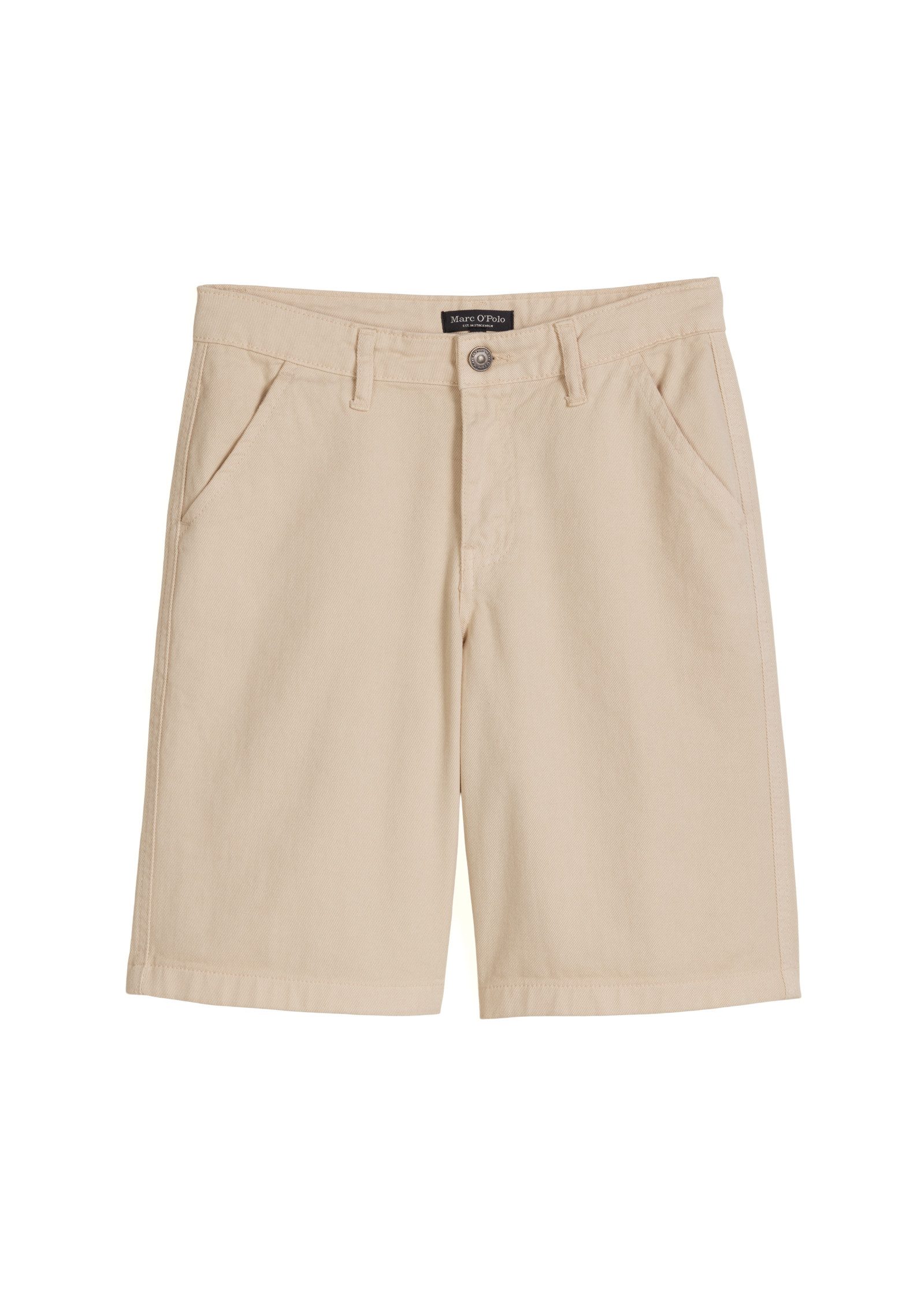 Marc O'Polo Shorts aus Bio-Baumwoll-Twill