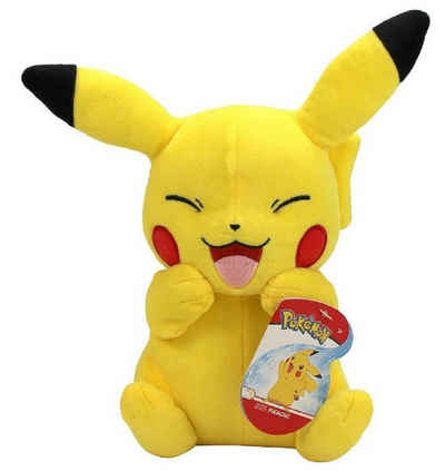 POKÉMON Plüschfigur Pokémon Pikachu Plüschtier mit geschlossenen Augen 20 cm