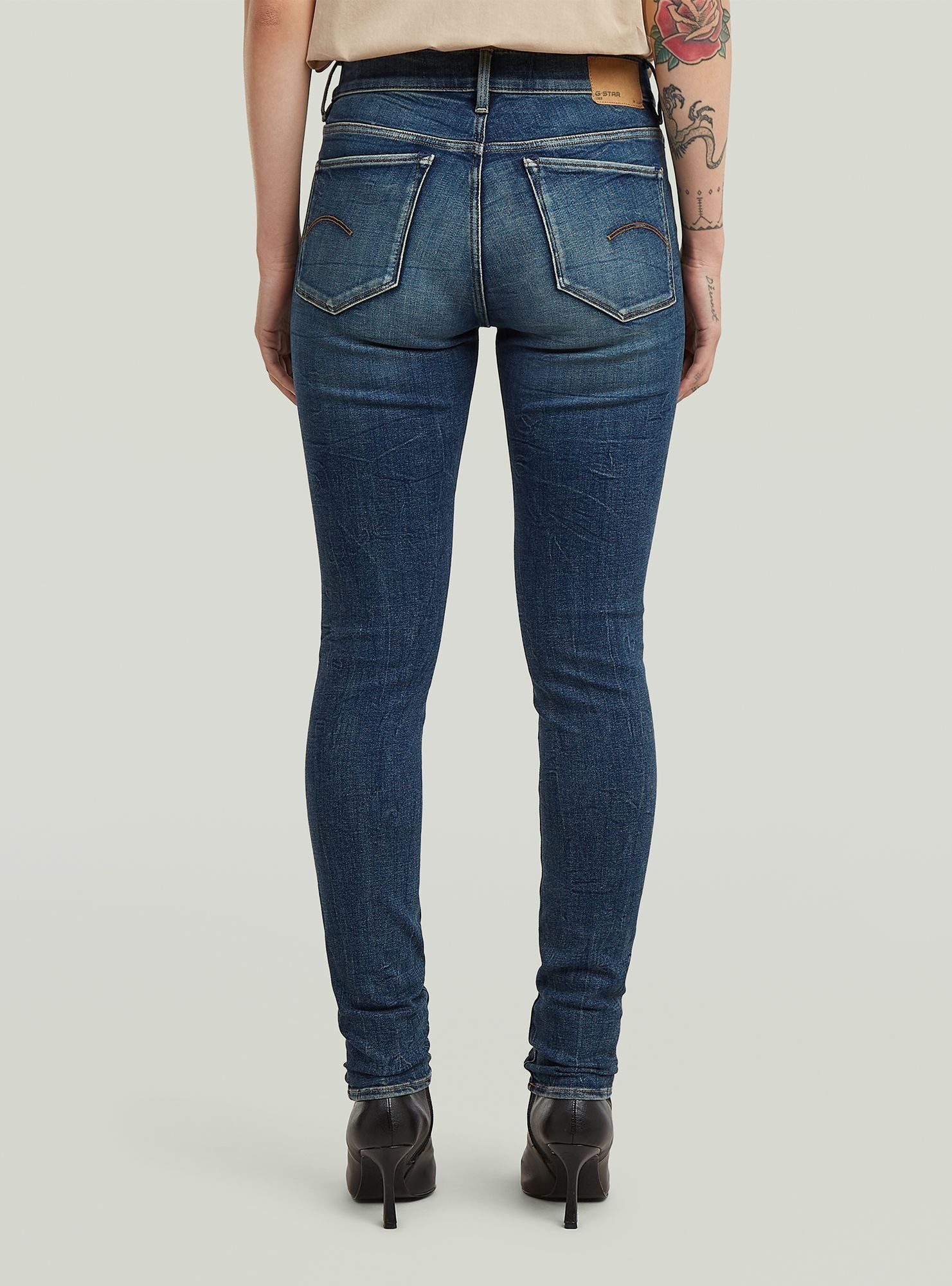 G-STAR 5-Pocket-Jeans 3301 Skinny Jeans