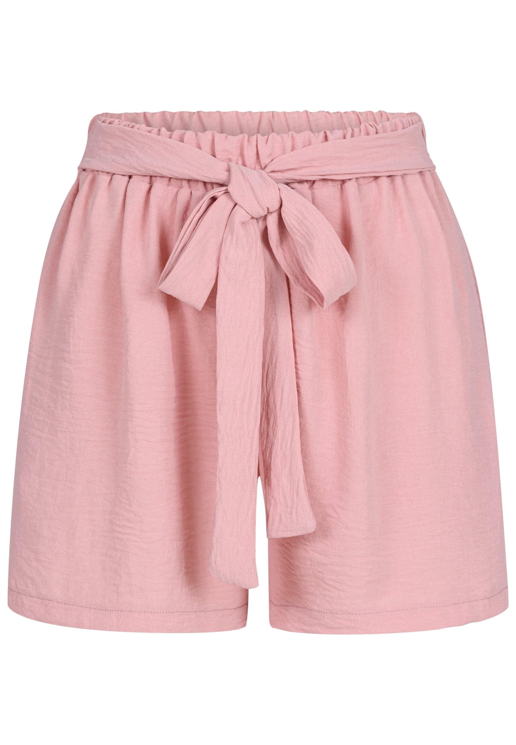 CLOUD 5IVE Shorts CLOUD 5IVE Musselin Shorts with tie belt (1-tlg) günstig online kaufen