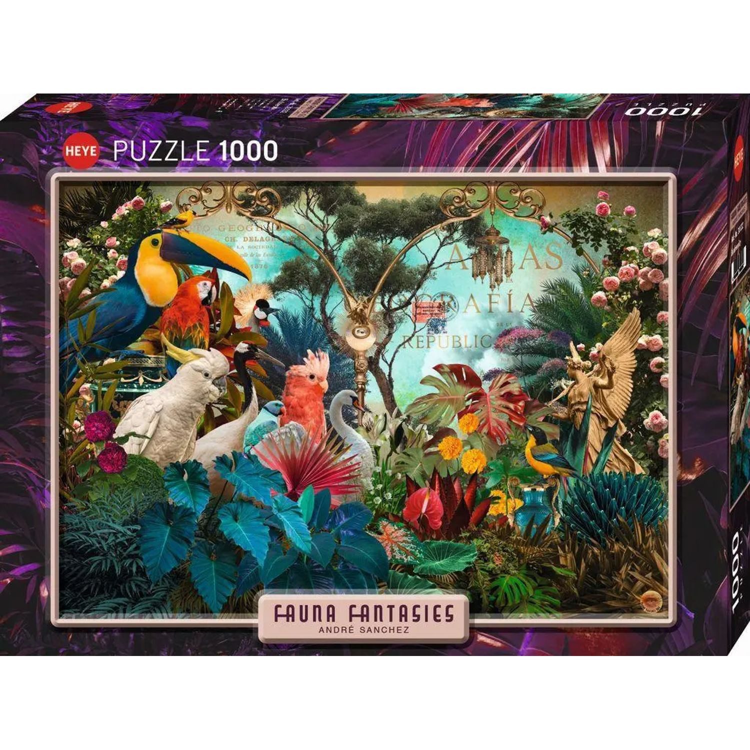 HEYE Puzzle Birdiversity, 1000 Puzzleteile