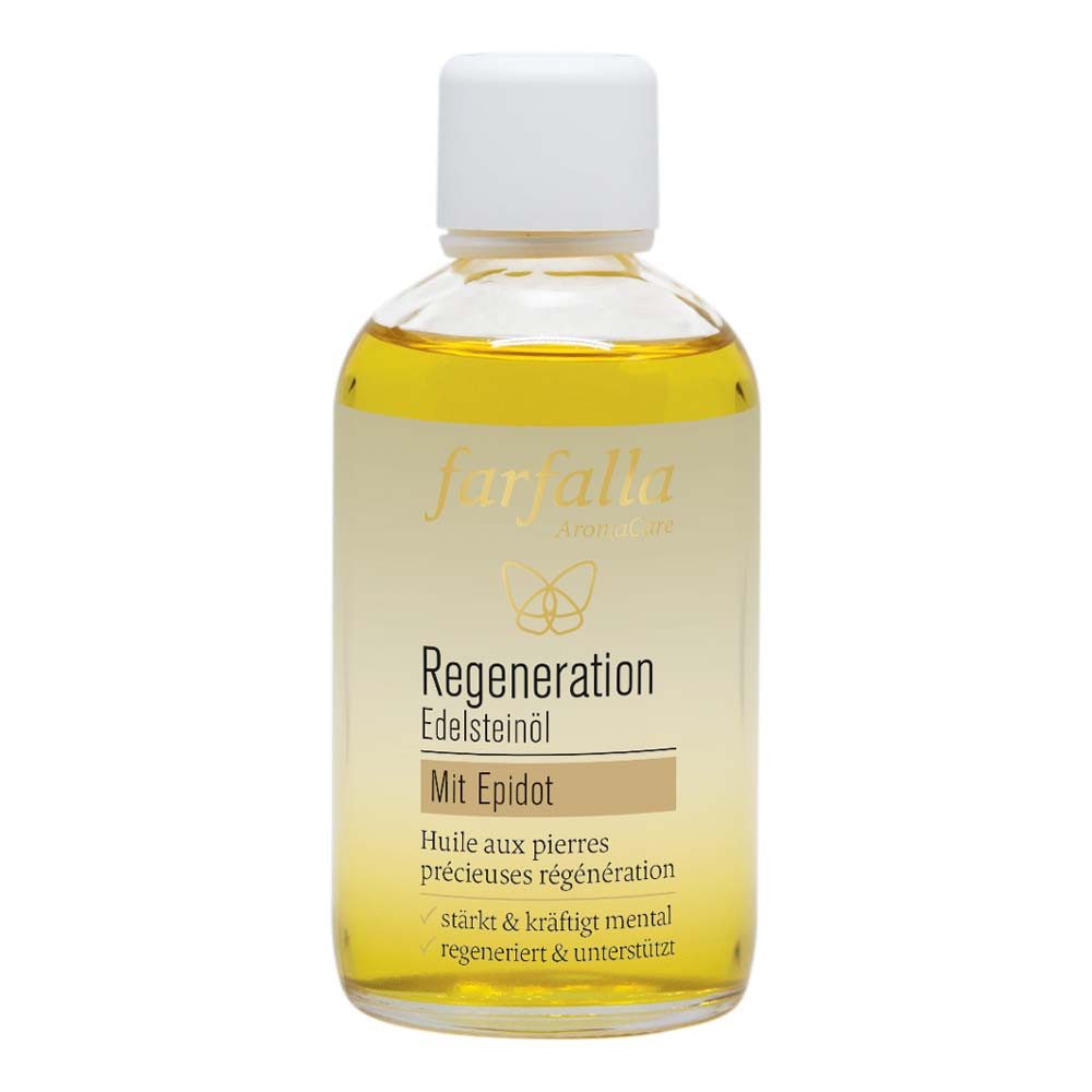 FARFALLA ESSENTIALS AG Körperöl Edelsteinöl - Regeneration mit Epidot 100ml mehr