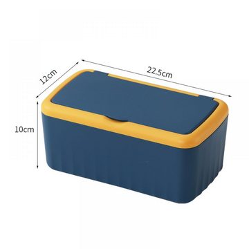 Lubgitsr Papiertuchbox Aufbewahrungsbox für Feuchttücher, Feuchttücher,für trockene und nasse