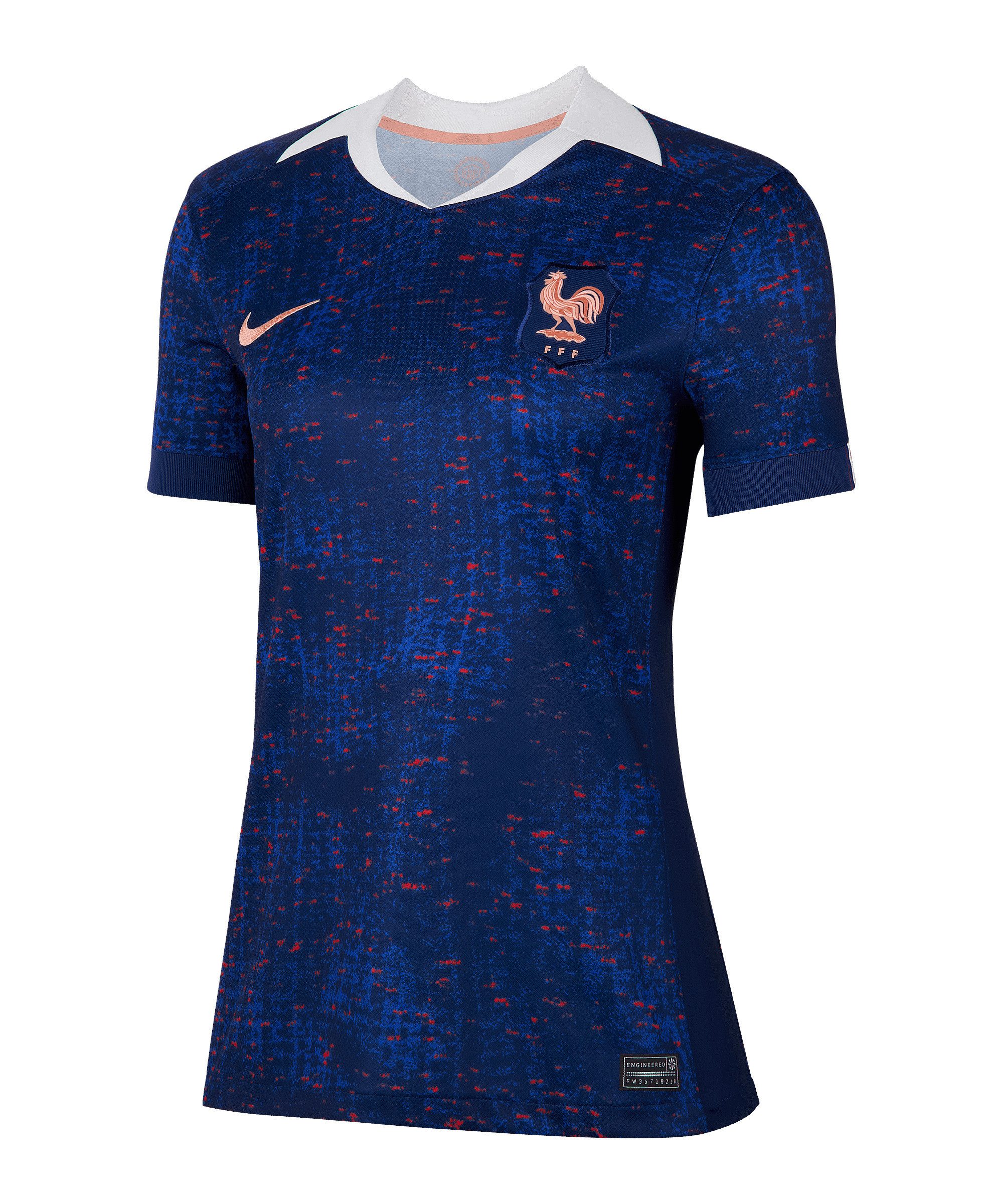 Nike Fußballtrikot Nike Performance Frankreich Trikot Home 2025 Damen Teamsport
