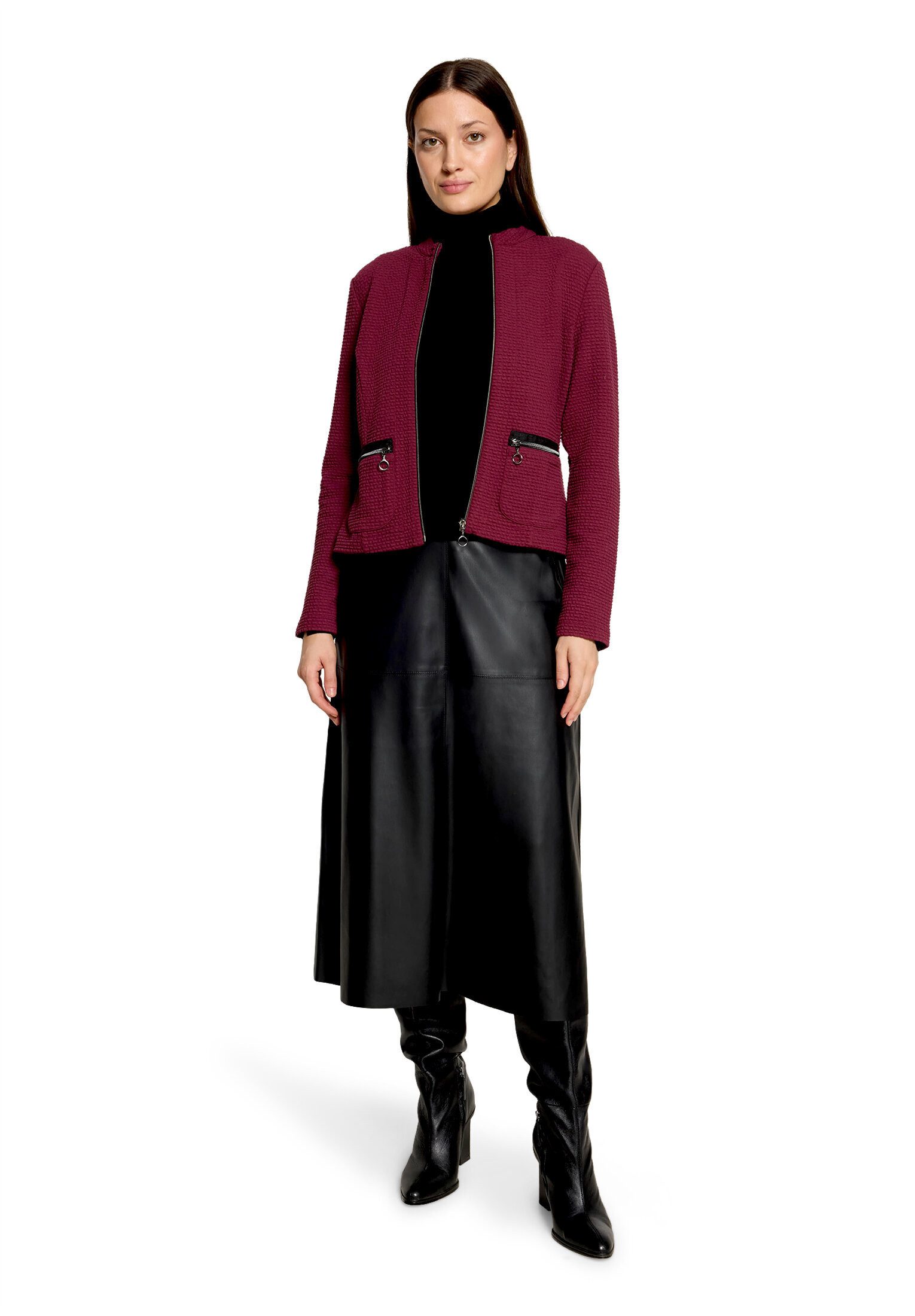 Betty Barclay Sweatjacke Damen mit Reißverschluss