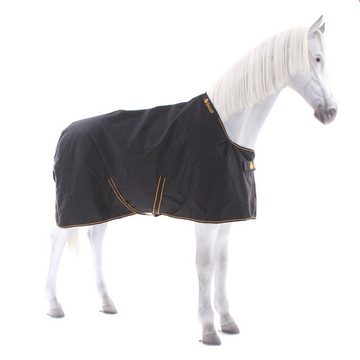 Bucas Pferde-Thermodecke Bucas Irish Turnout Medium 150g Classic - black/gold