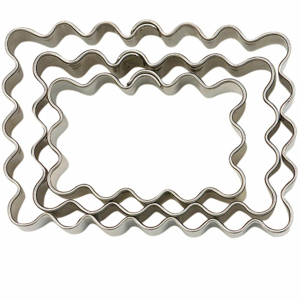 Städter Ausstechform Aus Edelstahl – 9 Cm, Spülmaschinenfest – Für Plätzchen, Fondant, Basteln (Knete, Seife)