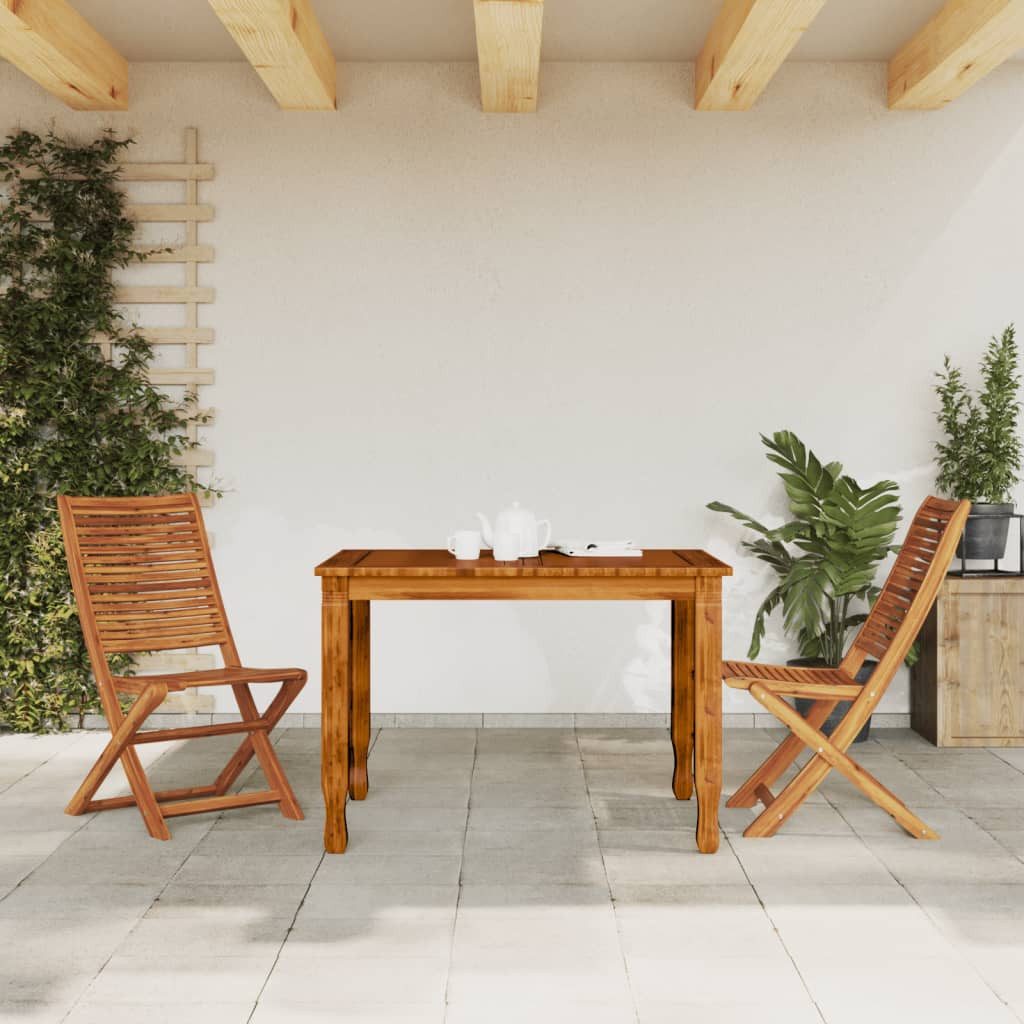 vidaXL Gartenstuhl Gartenstühle 2 Stk. Klappbar günstig online kaufen