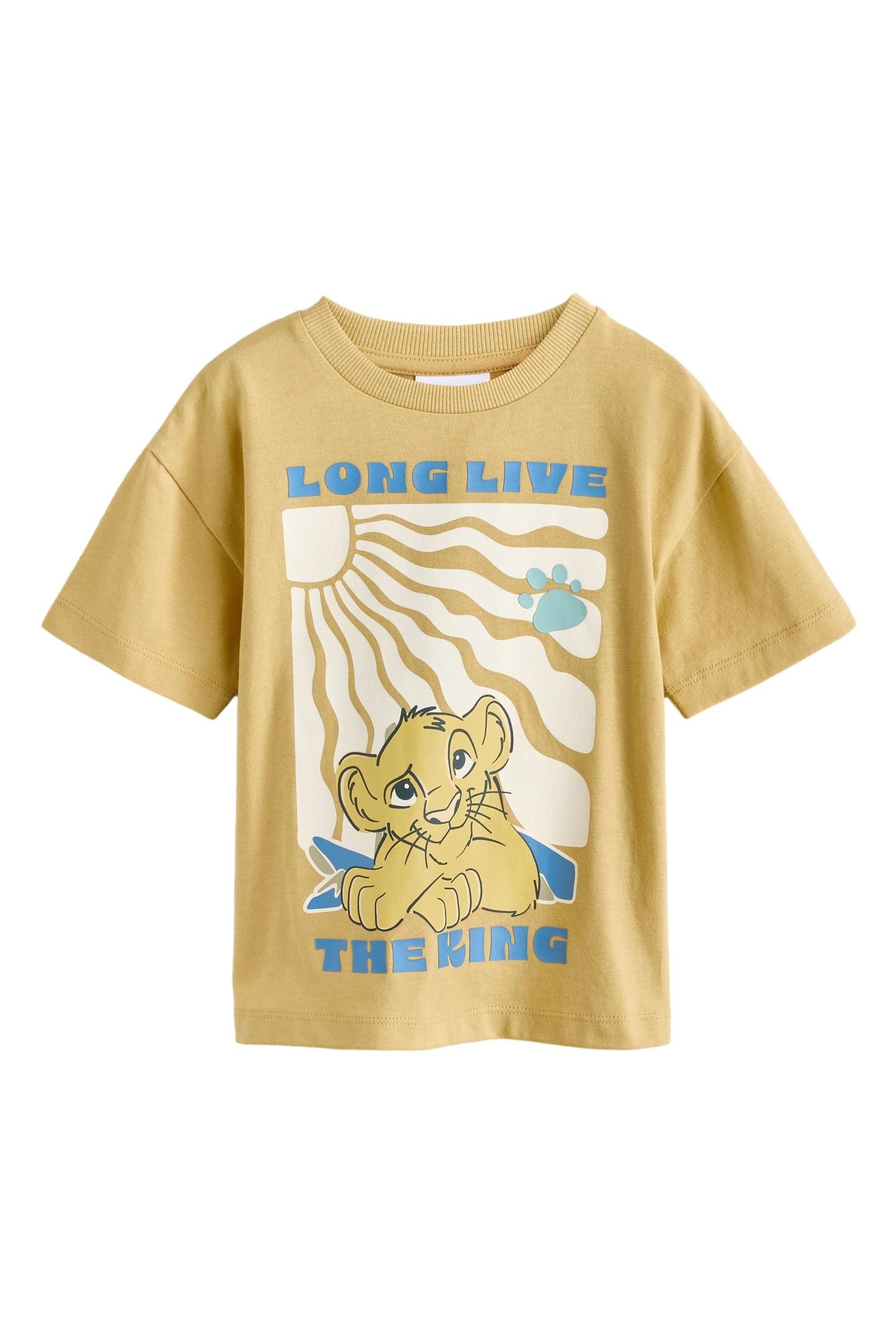 Next T-Shirt Löwenking Simba Kurzarm-T-Shirt (1-tlg) günstig online kaufen