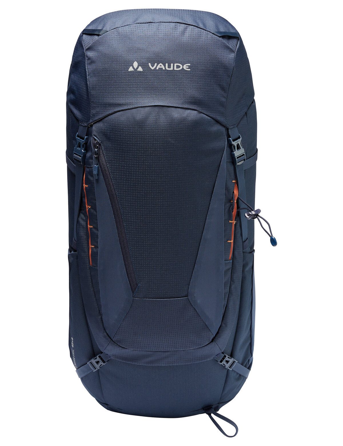 VAUDE Trekkingrucksack Asymmetric 42+8, für Hüttentouren, Alpintrekking und Pilgerreisen, 42+8 Liter