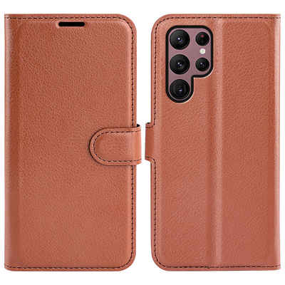 CoolBlauza Smartphone-Hülle Case Collection für Samsung A13 5G / Samsung A04s Hülle, Premium Qualität Leder Handyhüll