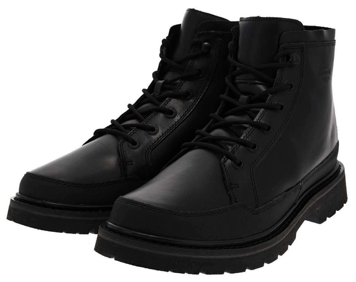 HARLEY-DAVIDSON DALTON Schwarz Bikerboots Herren Leder Biker Boot