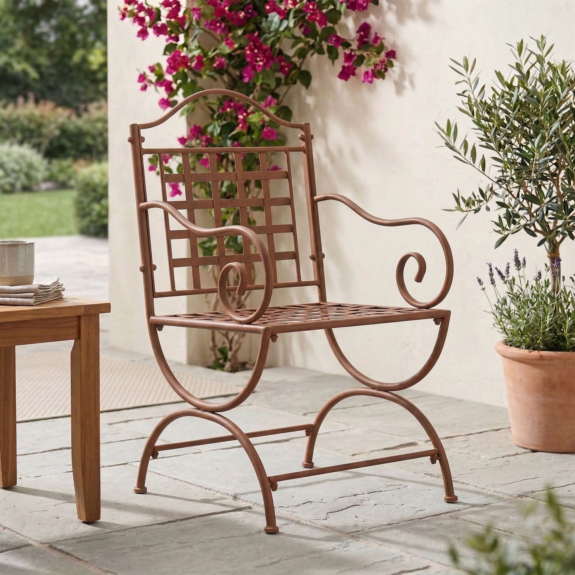 CLP Gartenstuhl Lotta (1er, 1 St), mit liebevollen Details