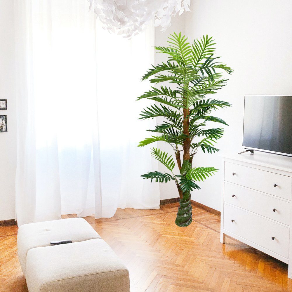 Kunstpalme Kunstpflanze Kunstpalme Palme Palmenbaum Künstliche günstig online kaufen