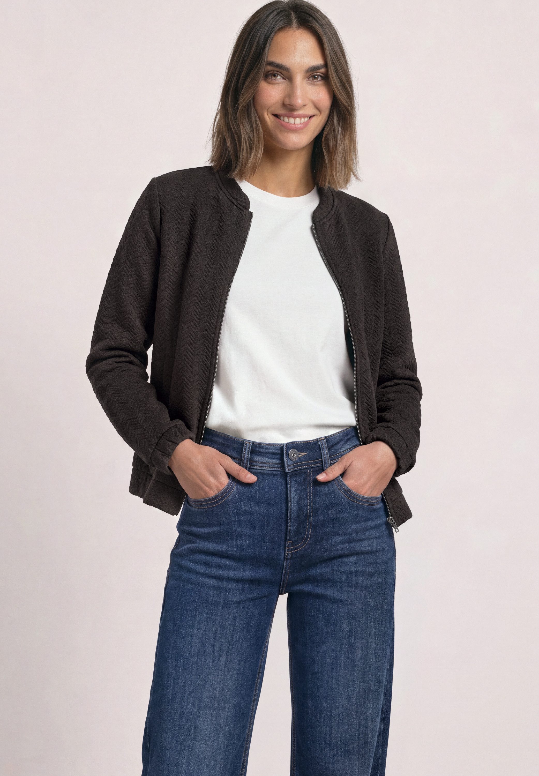 STREET ONE Kurzjacke mit Struktur