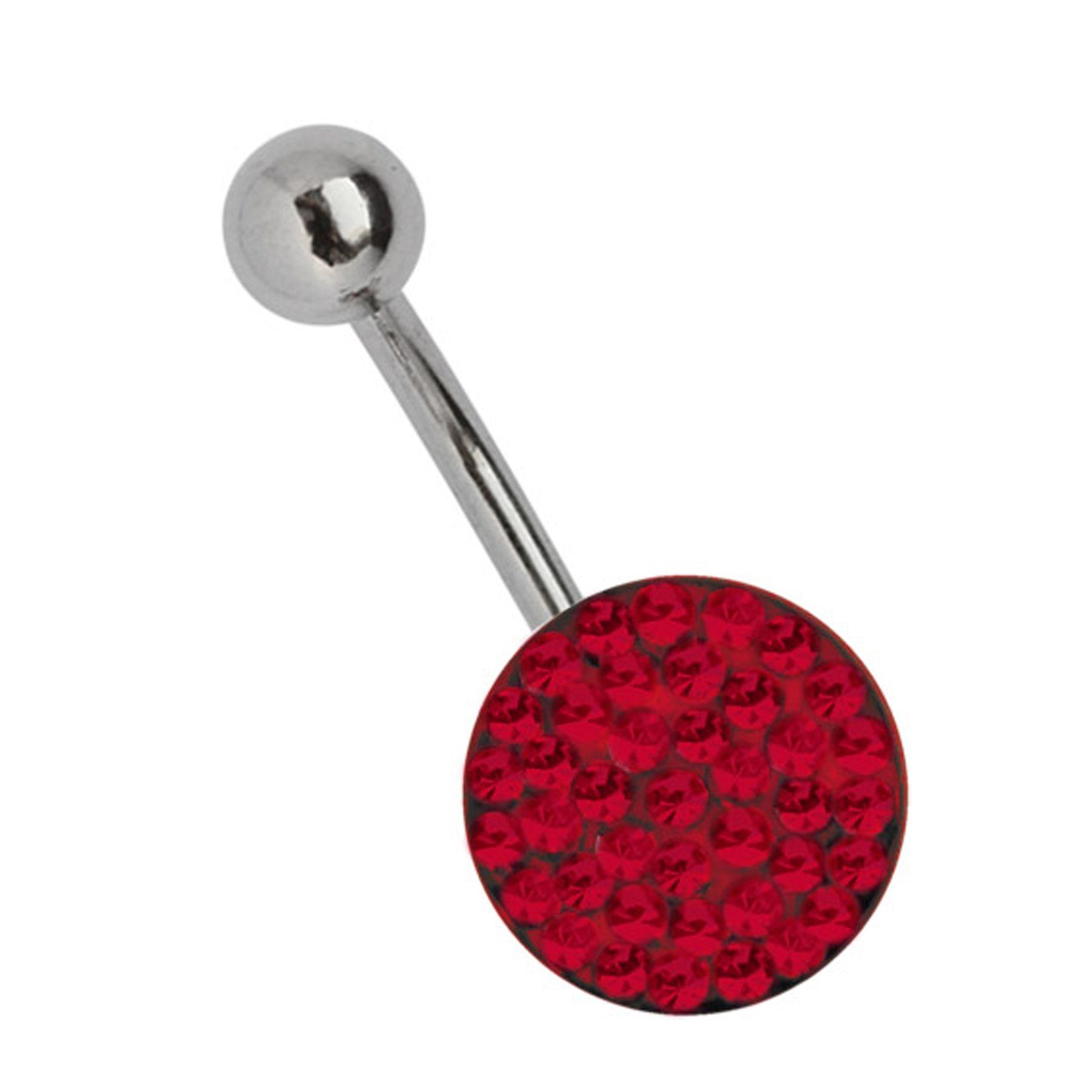 Adelia´s Bauchnabelpiercing »Bauchnabelpiercing«, 11 mm MultiStrassPlatte