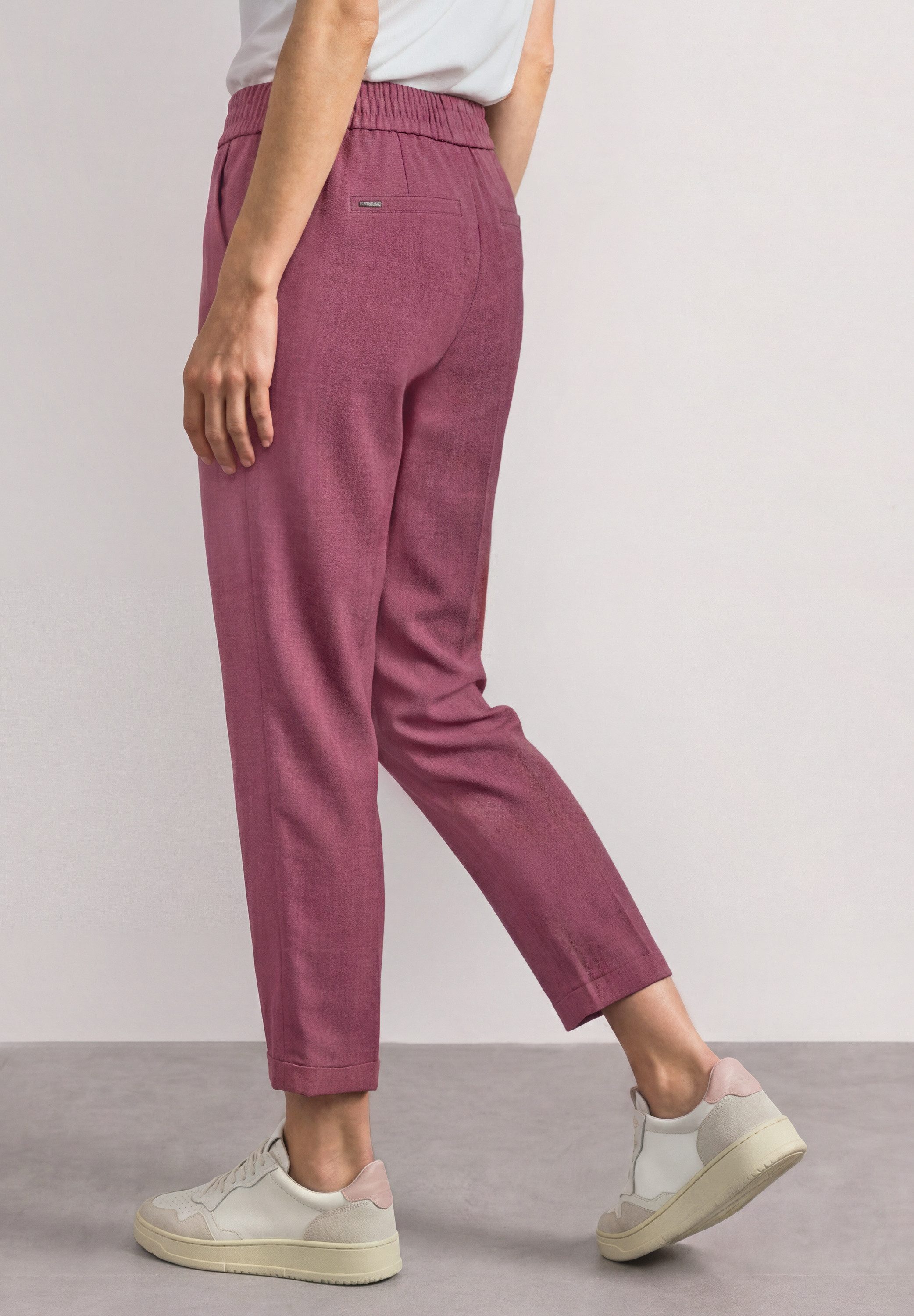 STREET ONE Stoffhose Middle Waist