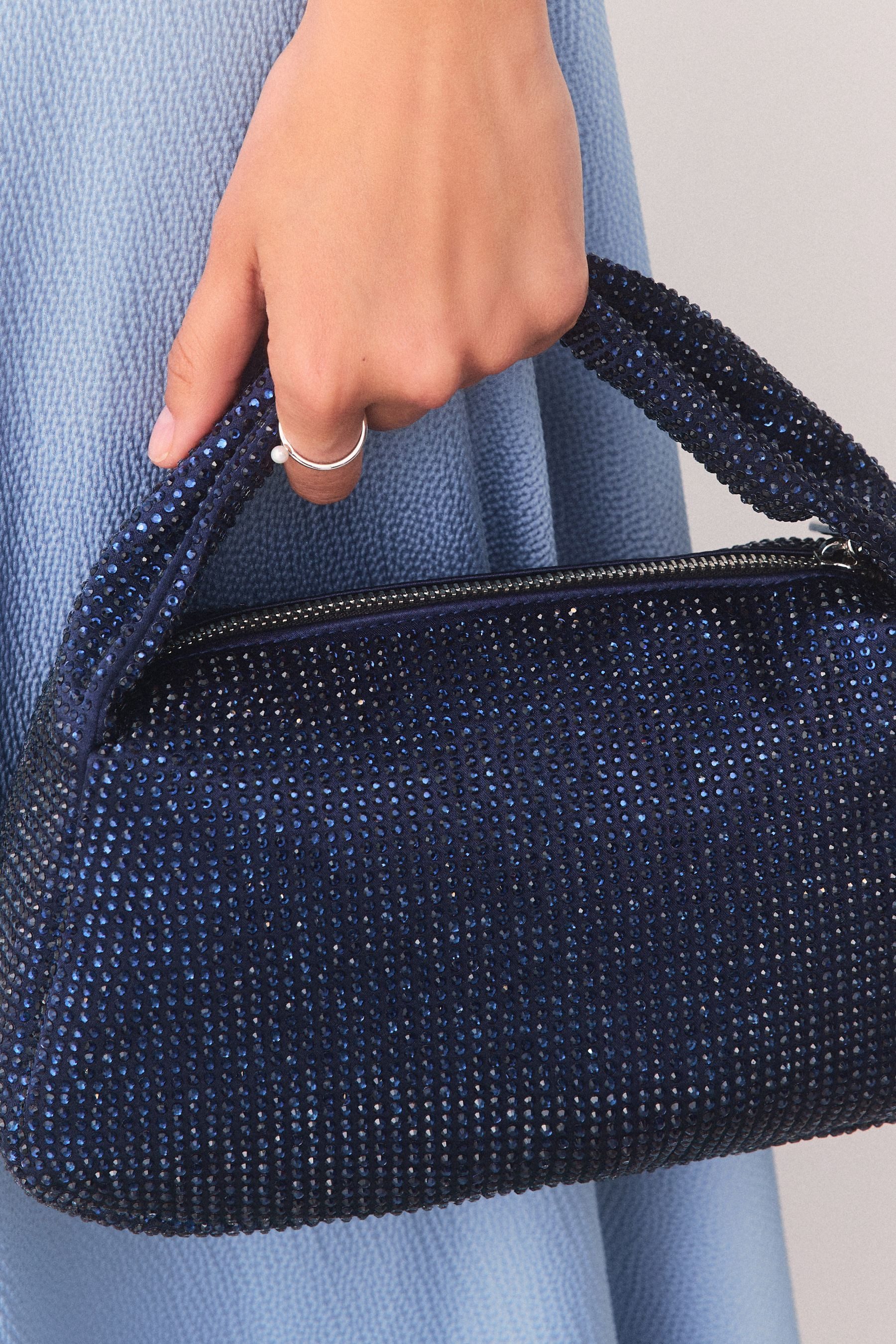Next Clutch Glitzernde Handtasche (1-tlg) – Bild 5 von 5