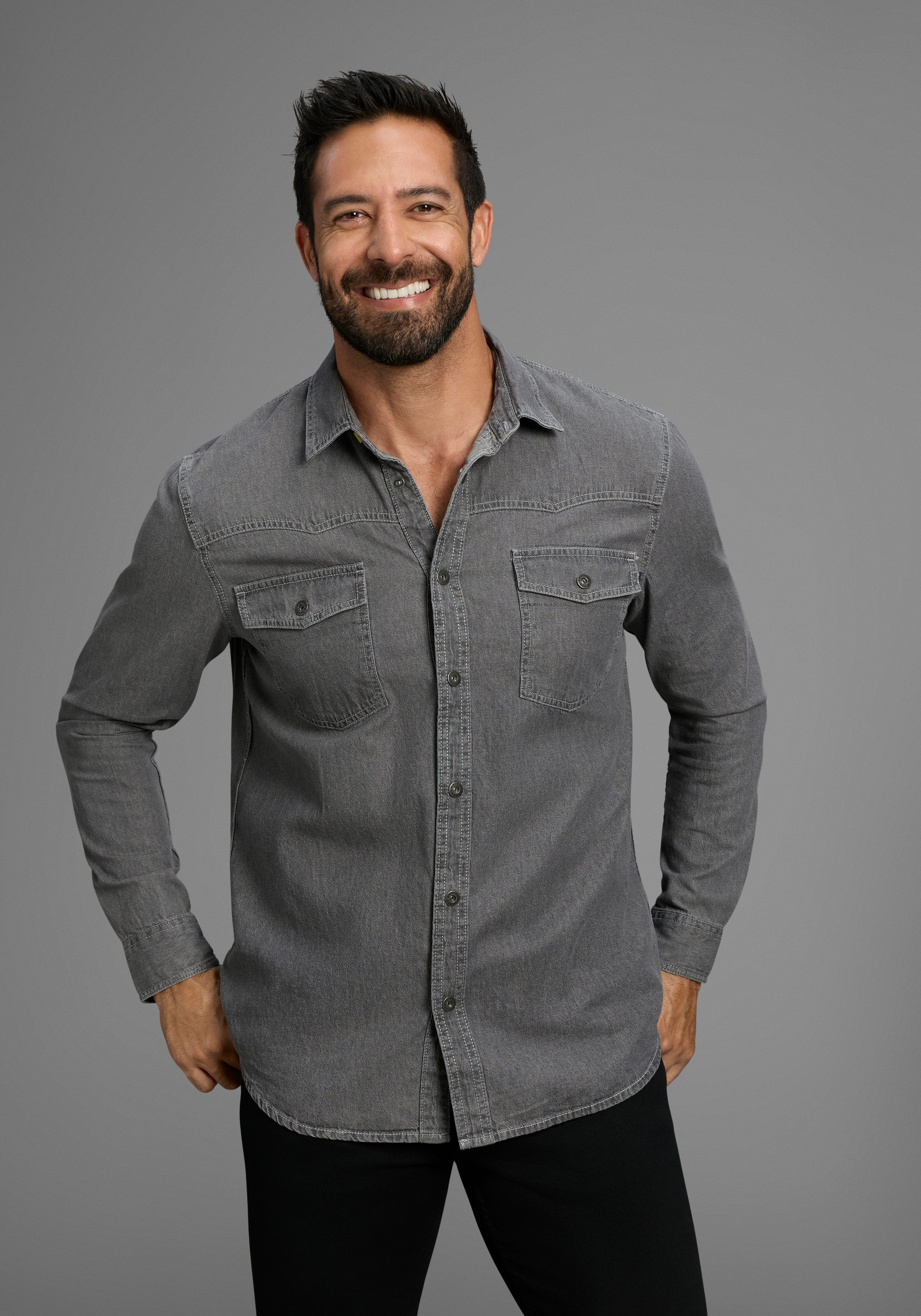 Arizona Jeanshemd Western Stil