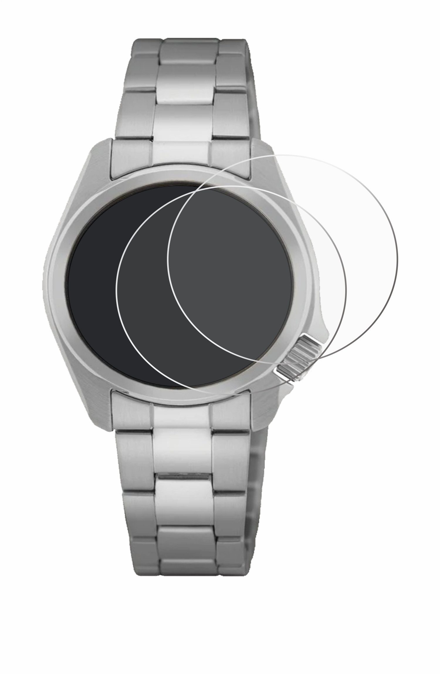 ScreenLeaf Displayschutzfolie Schutzfolie für Seiko 5 Sports SRE003K1 (28 mm), 2 Stück, Displayschutz Schutz Folie Klar Transparent
