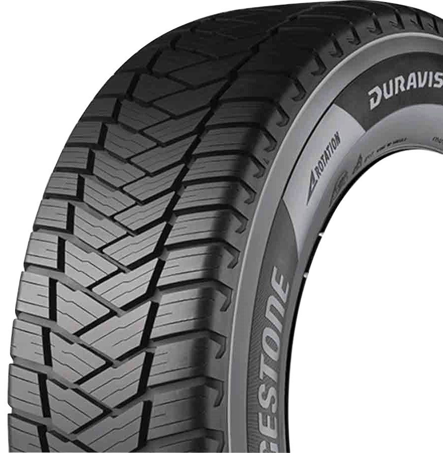 Bridgestone Ganzjahresreifen DURAVIS ALL SEASON, 1-St., 225/55R 17 109H