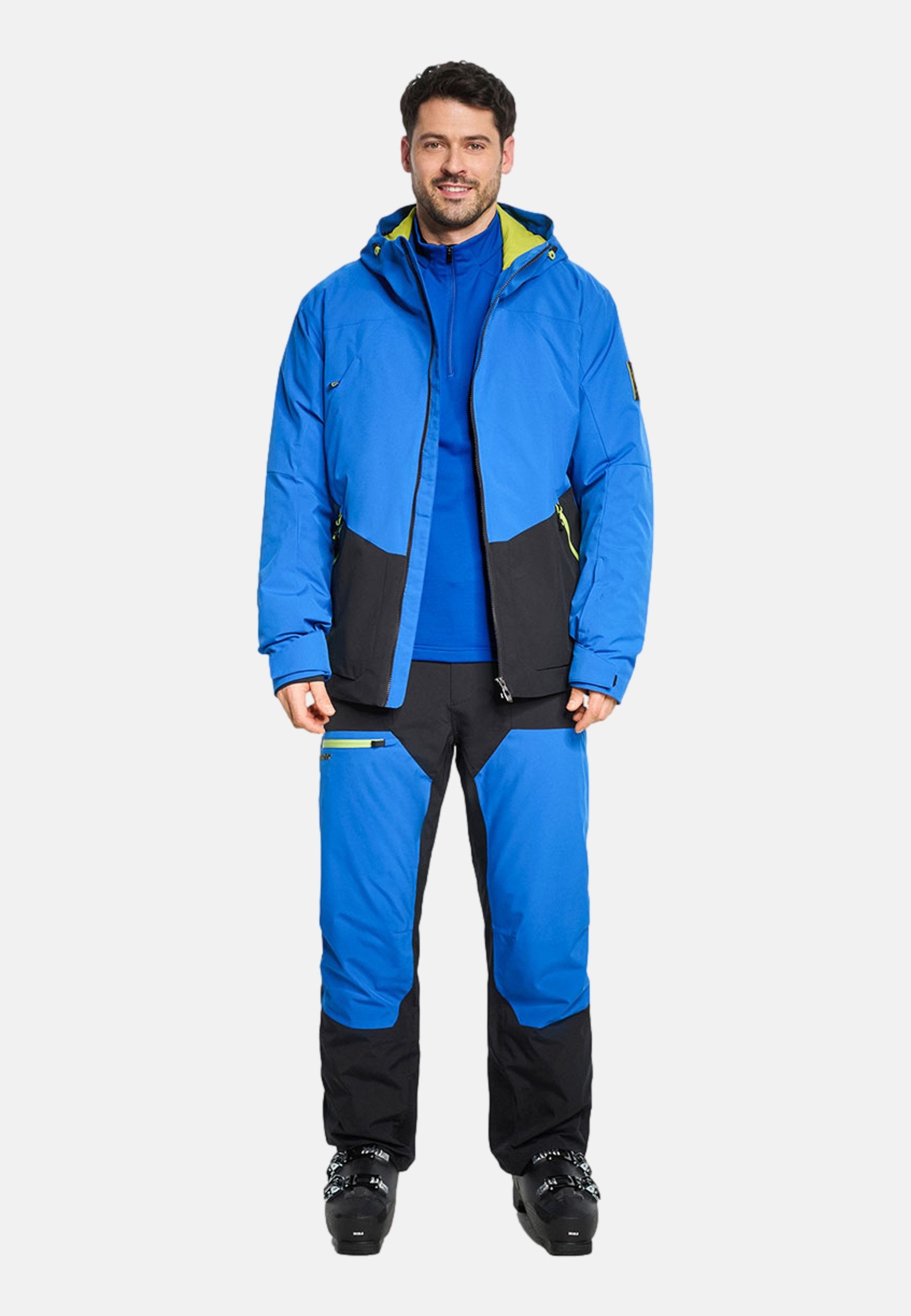 Ziener Funktionsjacke Jacke JIROTO-Z Midlayer (1-St) Atmungsaktiv