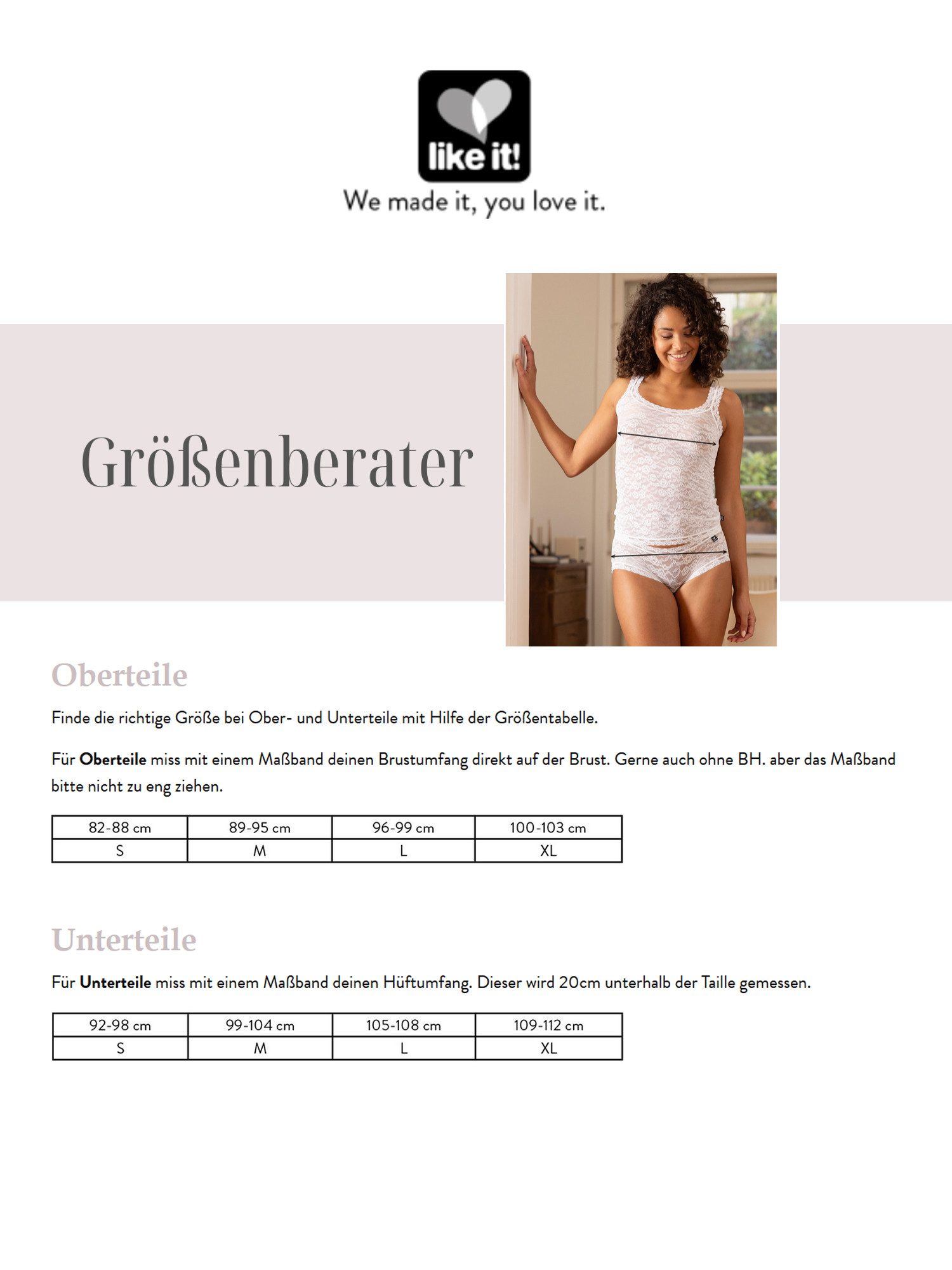 like it! Bikinislip 6er Pack Minislip Jessy (Packung, 6-St) Modal, feine Rippenstruktur, Spitze, tief geschnitten