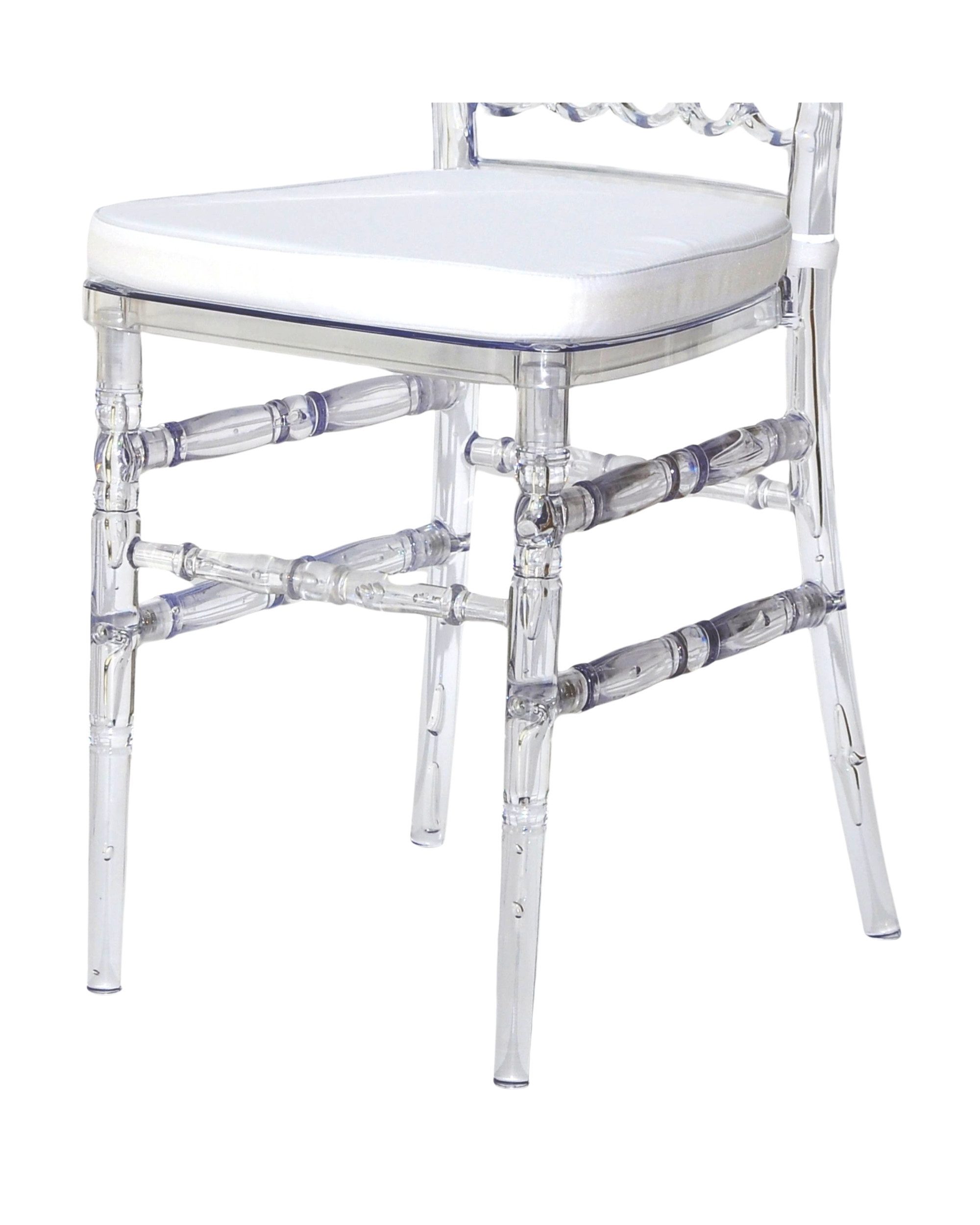 dazikemo Esszimmerstuhl 2x Acryl Polycarbonat Stuhl 90x40cm günstig online kaufen