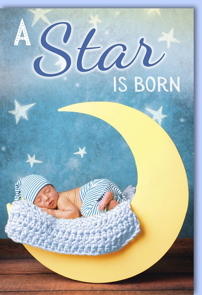Grußkarten Geburt – Baby – Freudiges Ereignis - Karte mit Umschlag 1