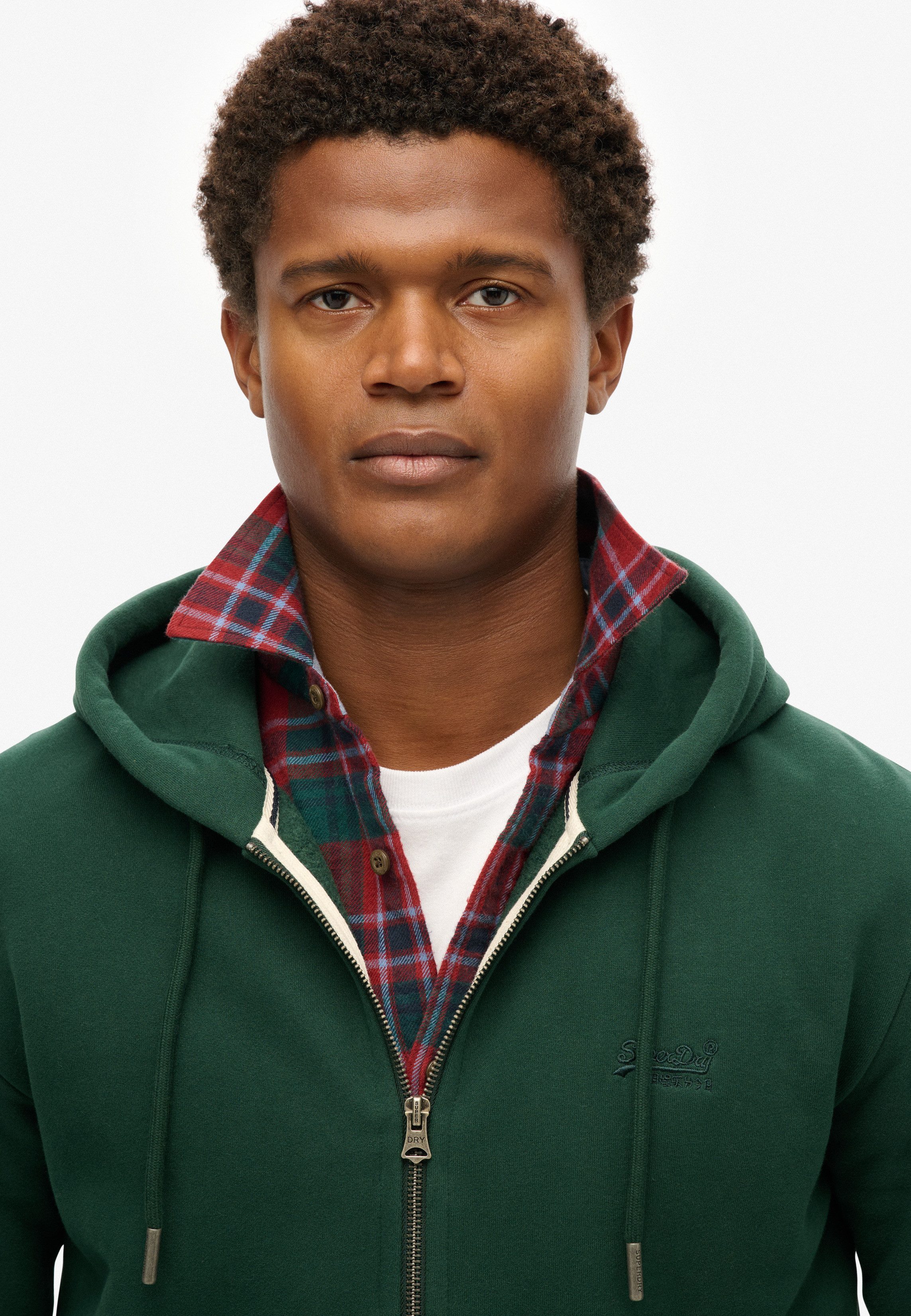 Superdry Kapuzensweatjacke ESSENTIAL LOGO ZIP HOODIE günstig online kaufen