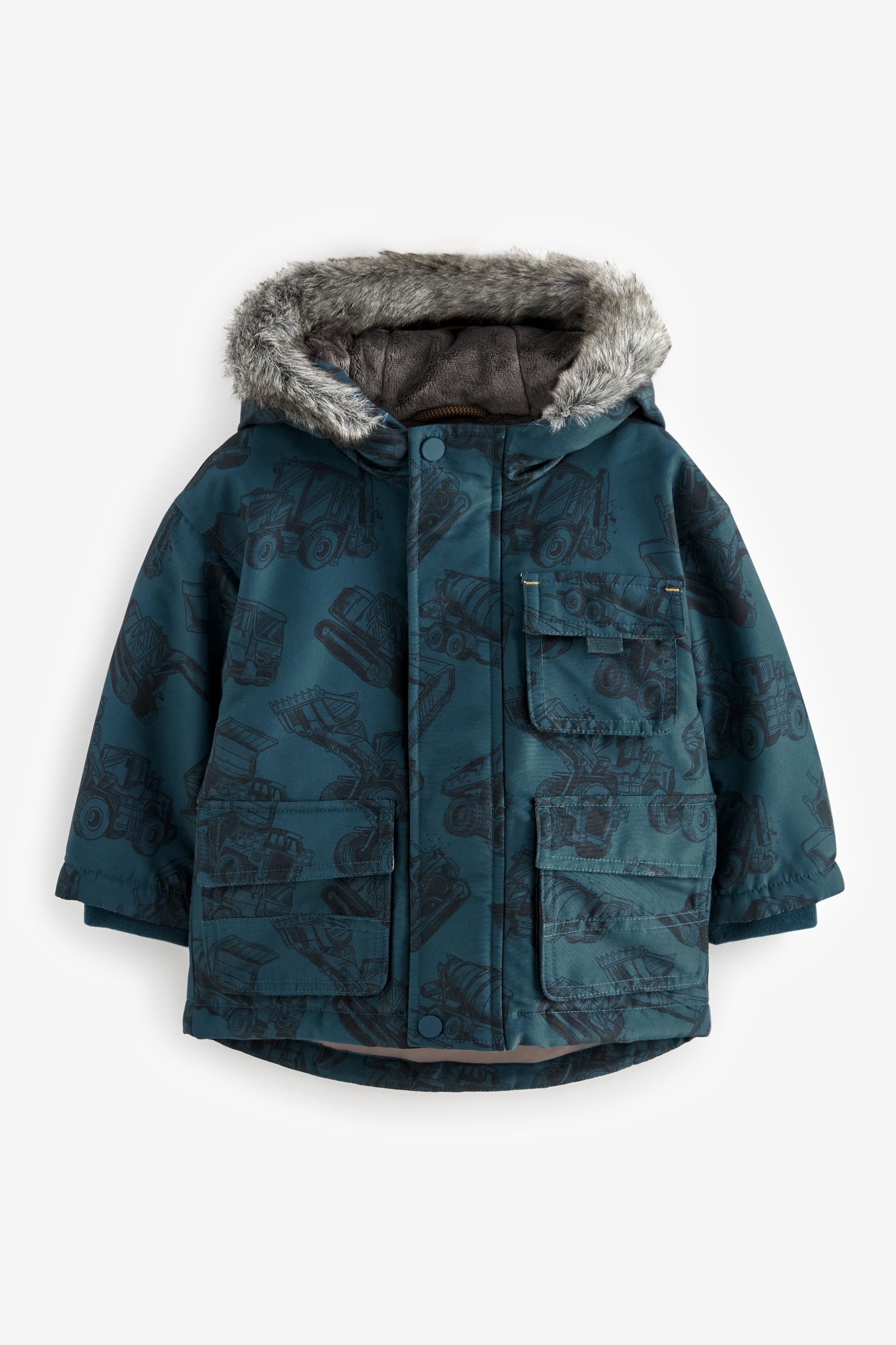 Next Parka Parka mit Kunstfellkapuze (1-St) günstig online kaufen