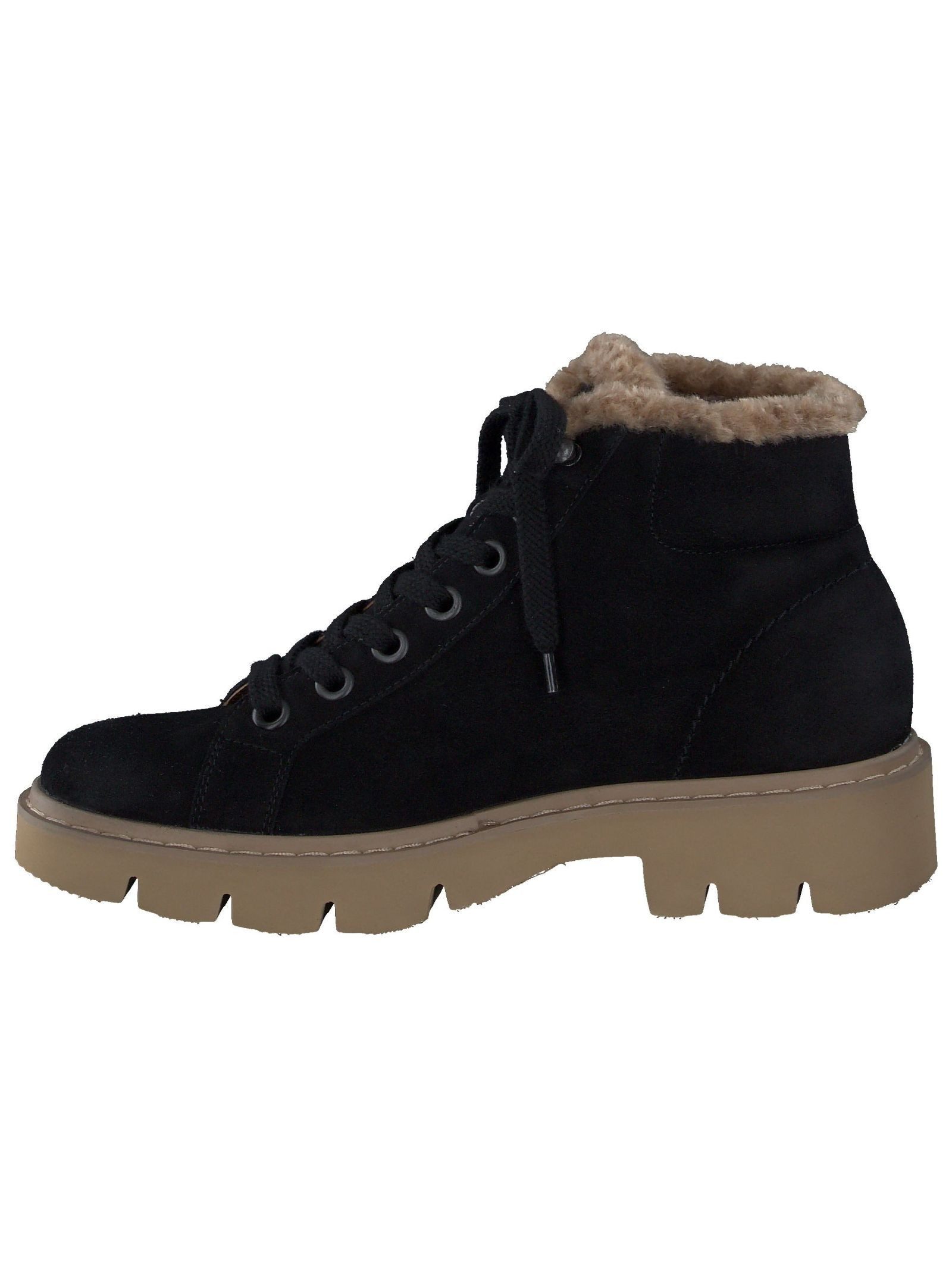 Paul Green Paul Green Stiefelette Veloursleder Schnürstiefelette günstig online kaufen