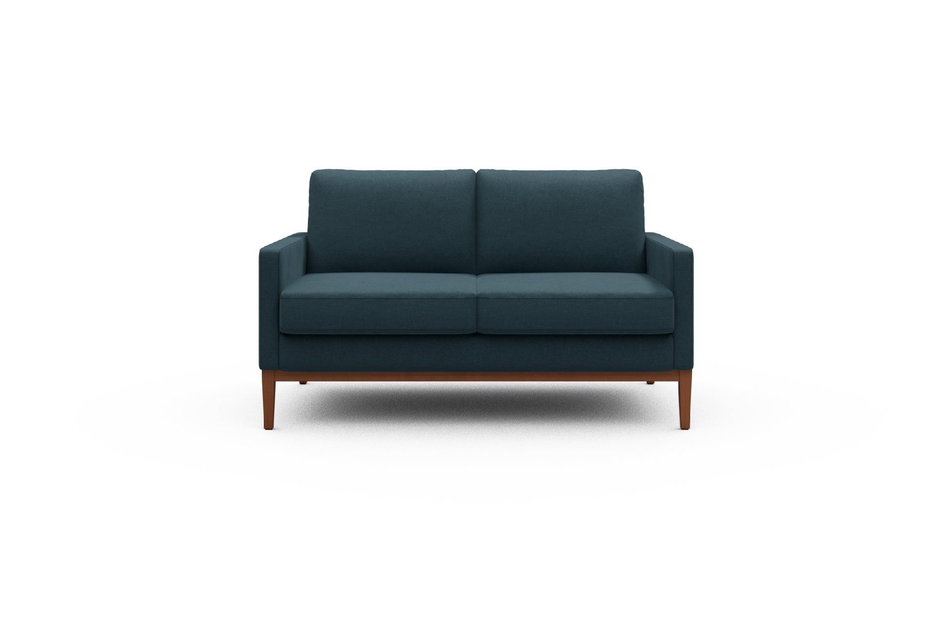 moebelfaktor Sofa Bodo 2-Sitzer, Retro-Design, elegante Linien, stabile Hol günstig online kaufen