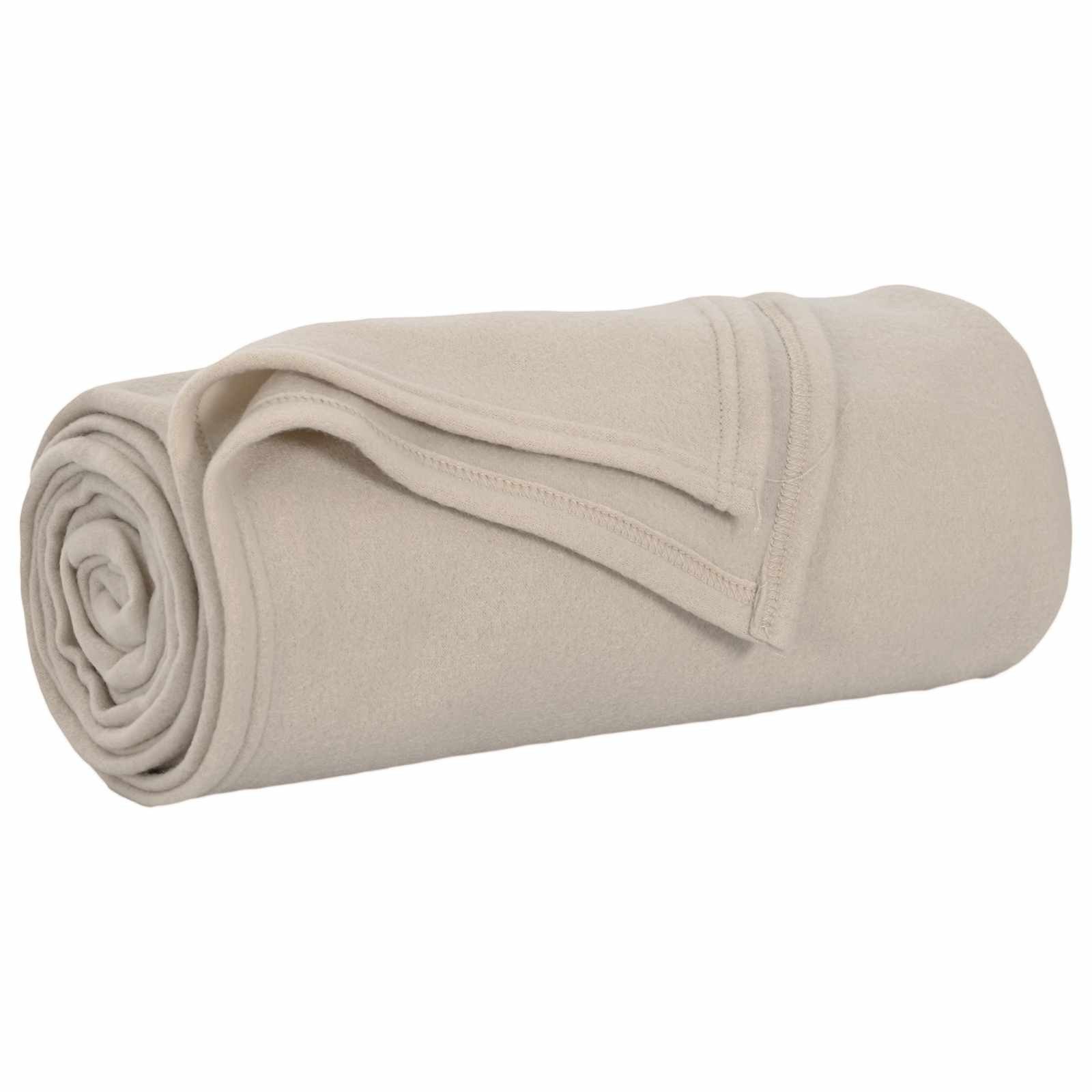 Wohndecke 240 x 220 cm Wohndecke Kuscheldecke Fleecedecke Überwurfdecke Beige 2, vidaXL
