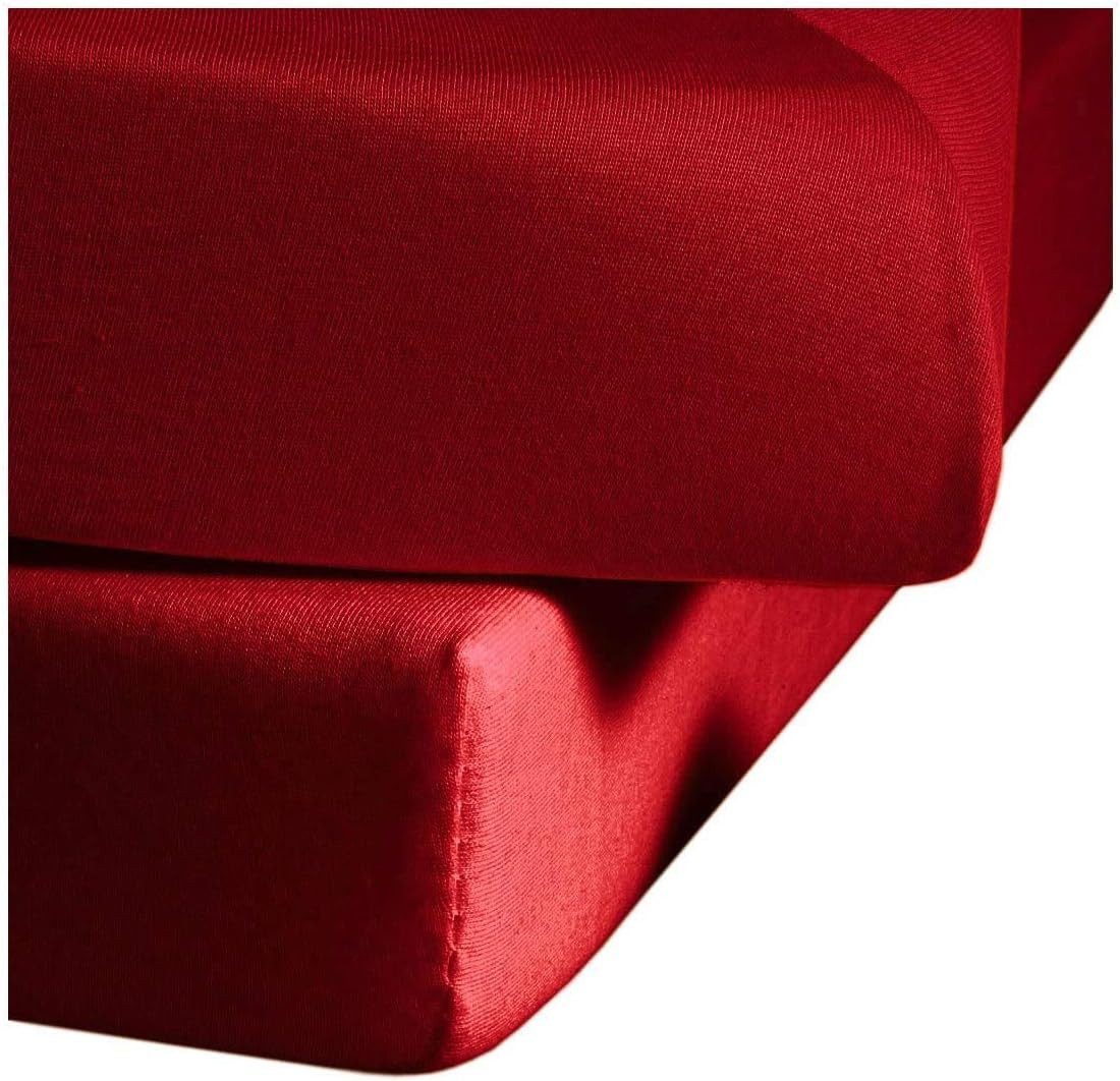 fleuresse Spannbettlaken Comfort Jerseyspannlaken, 96% Baumwolle, günstig online kaufen