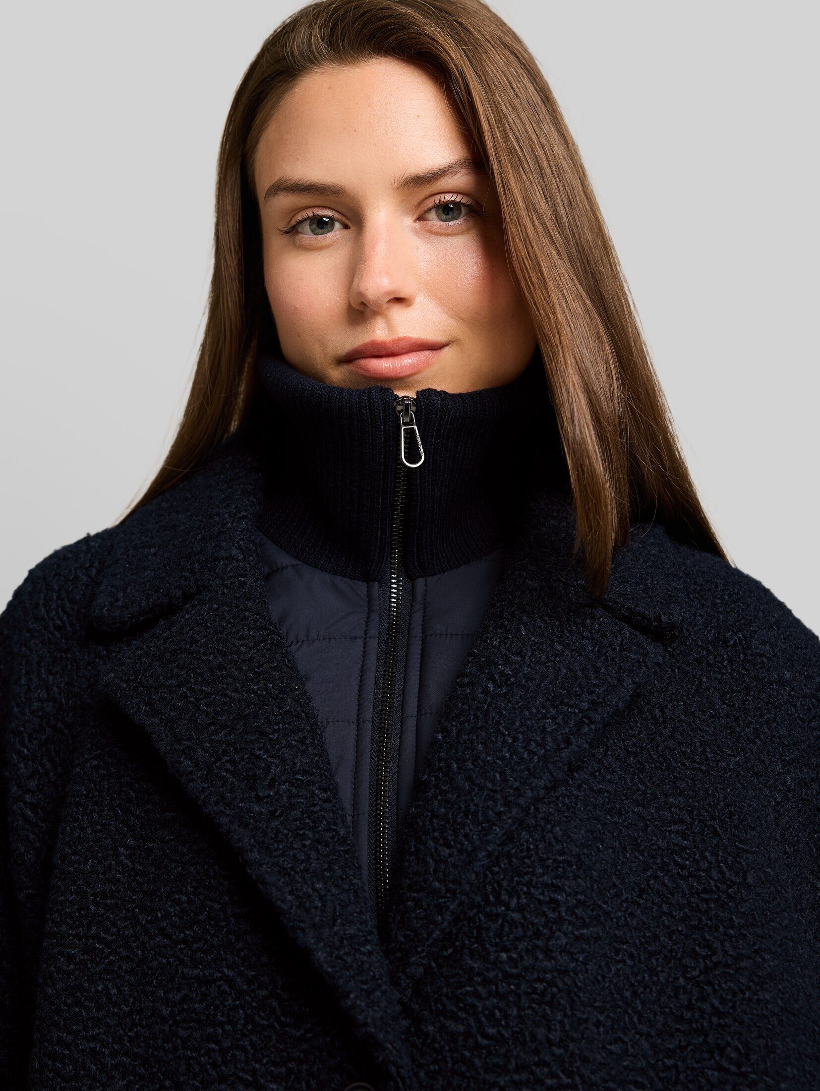 TOM TAILOR Sommerjacke Jacken Cosy Cape Jacke im 2-in-1-Look – Bild 4 von 5