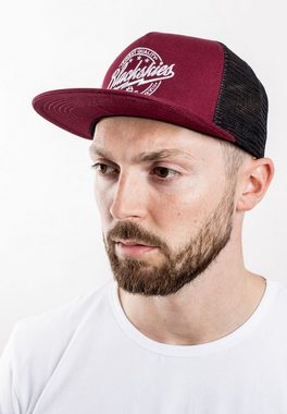 Blackskies Snapback Cap Iconic Trucker Cap - Weinrot-Mesh