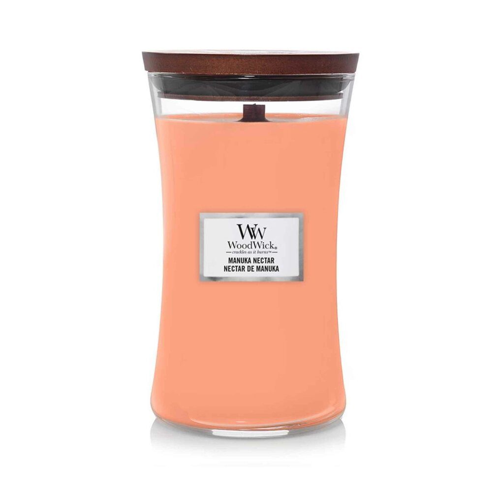 Woodwick Duftkerze WW GROSSE SANDUHR MANUKA-NEKTAR