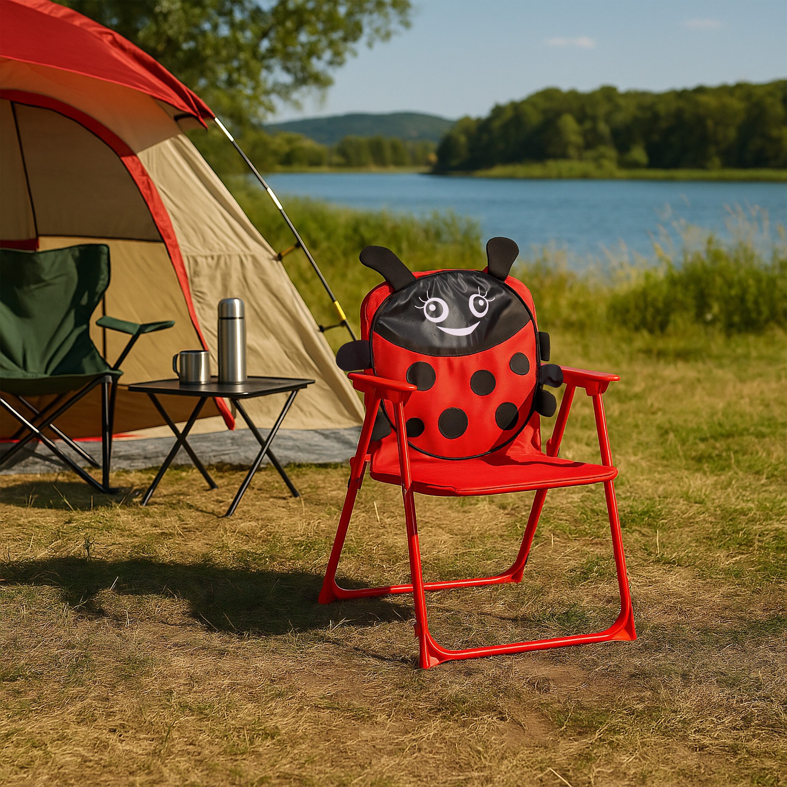relaxdays Campingstuhl Kinder Klappstuhl mit Motiv günstig online kaufen