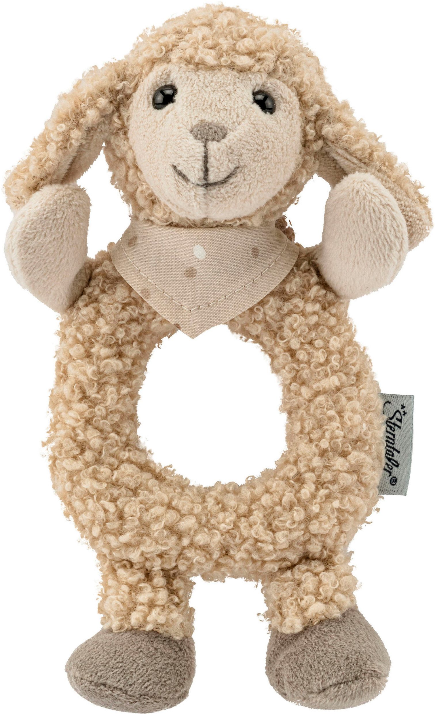 Sterntaler® Greifling Schaf Flocke, mit Rassel