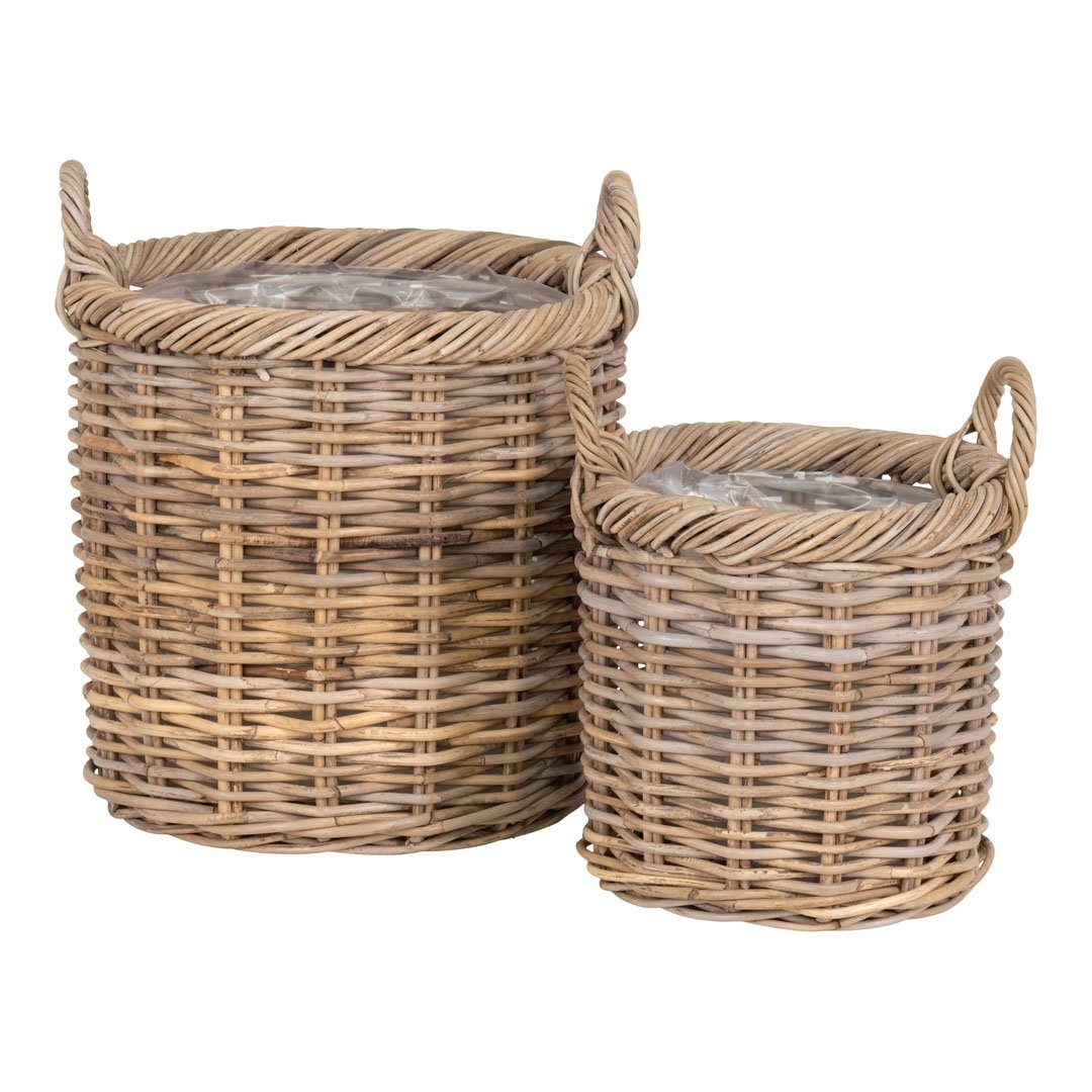 House Nordic Allzweckkorb Gili Korbset mit 2 Stk. natur.