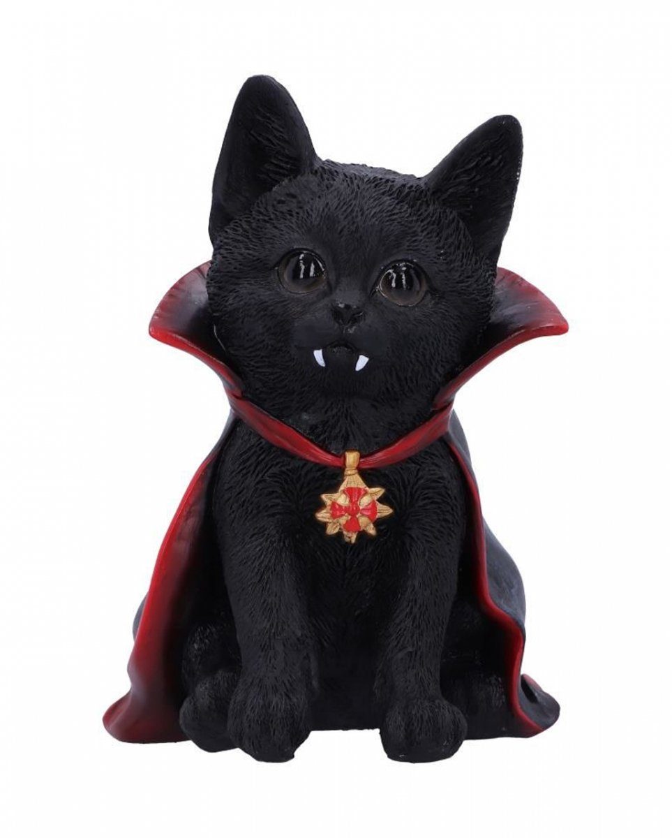 Horror-Shop Dekofigur Catula Vampirkatze Dekofigur 15,5cm als Geschenkar