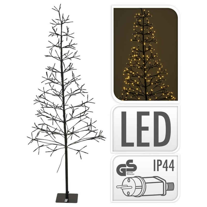 Ambiance Künstlicher Weihnachtsbaum »Weihnachtsbaum mit 280 LEDs 150 cm«