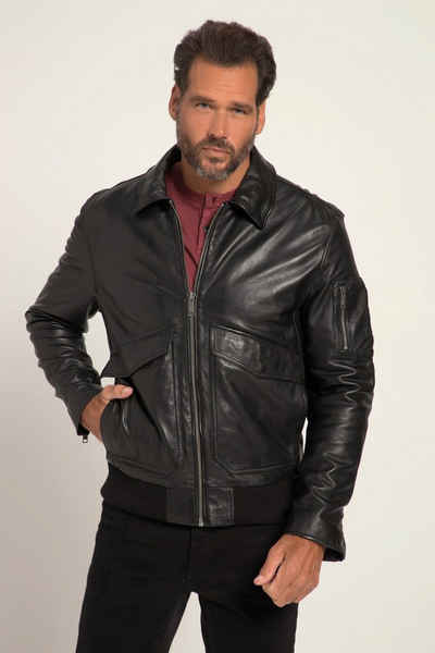 JP1880 Lederjacke Premium Lederblouson Leder feinstes Lammnappaleder