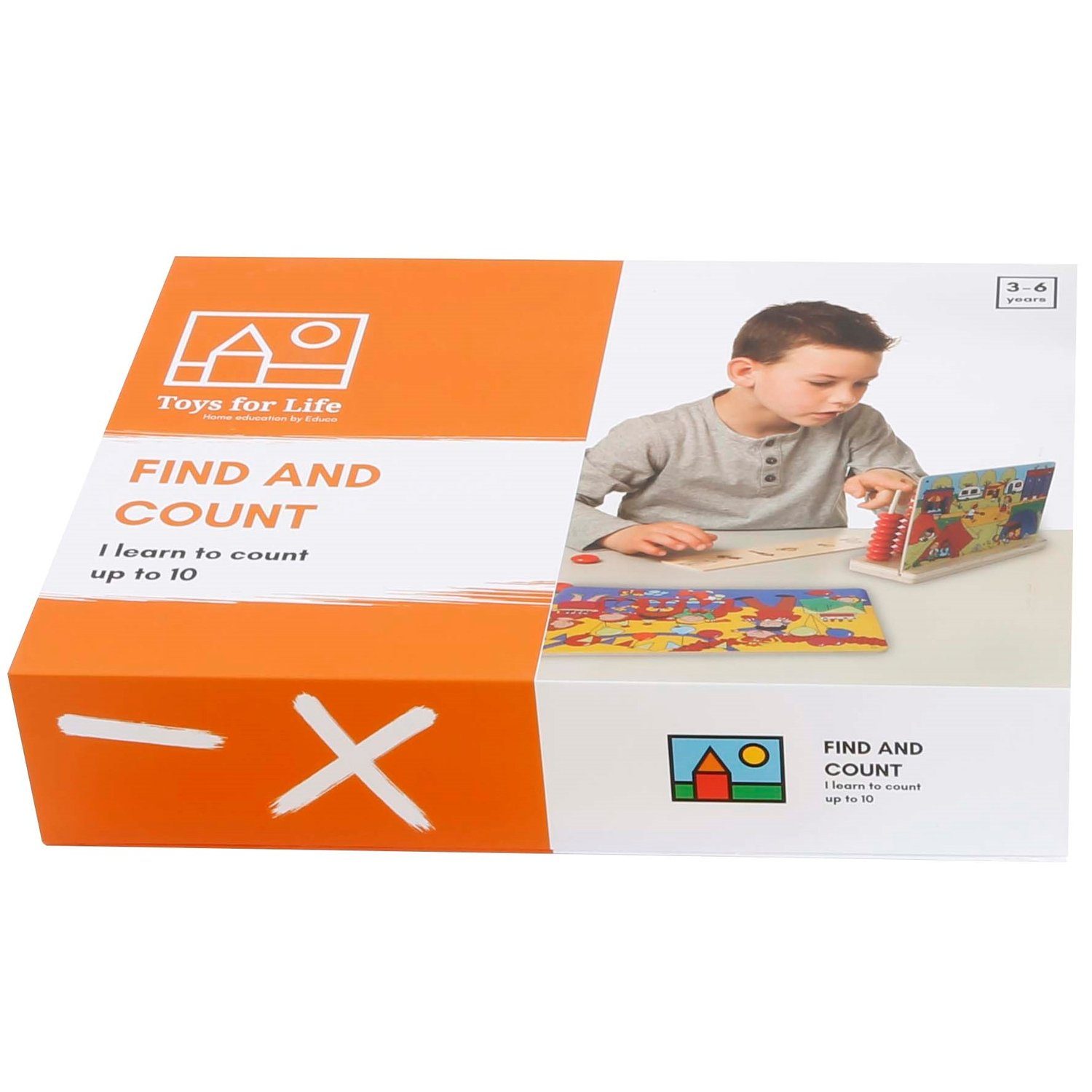 EDUPLAY Lernspielzeug Find and count